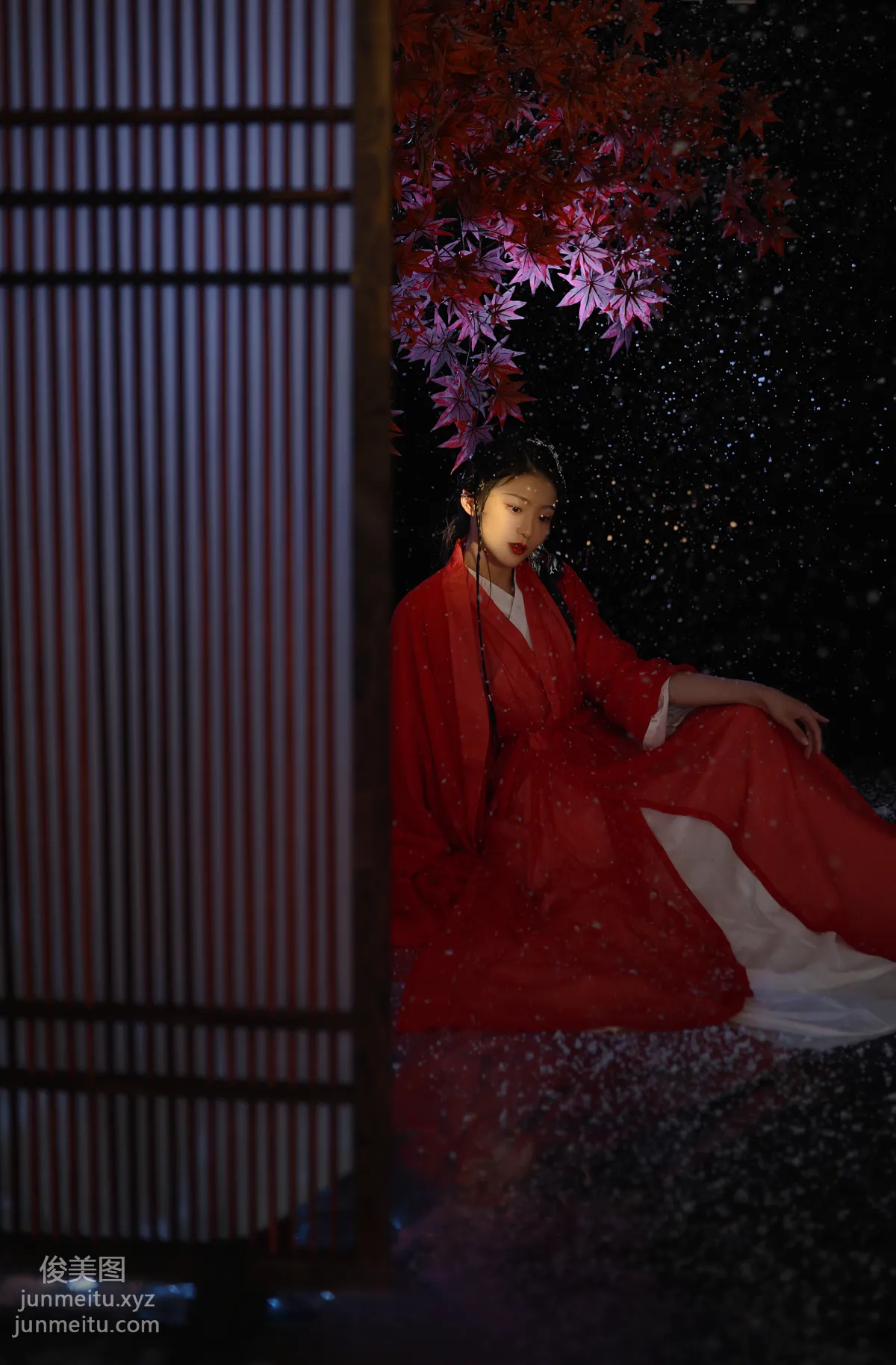 [YiTuYu] 2022.06.28 Deep Night Knows Heavy Snow nya Jiangde Lingdang Dang photo 4