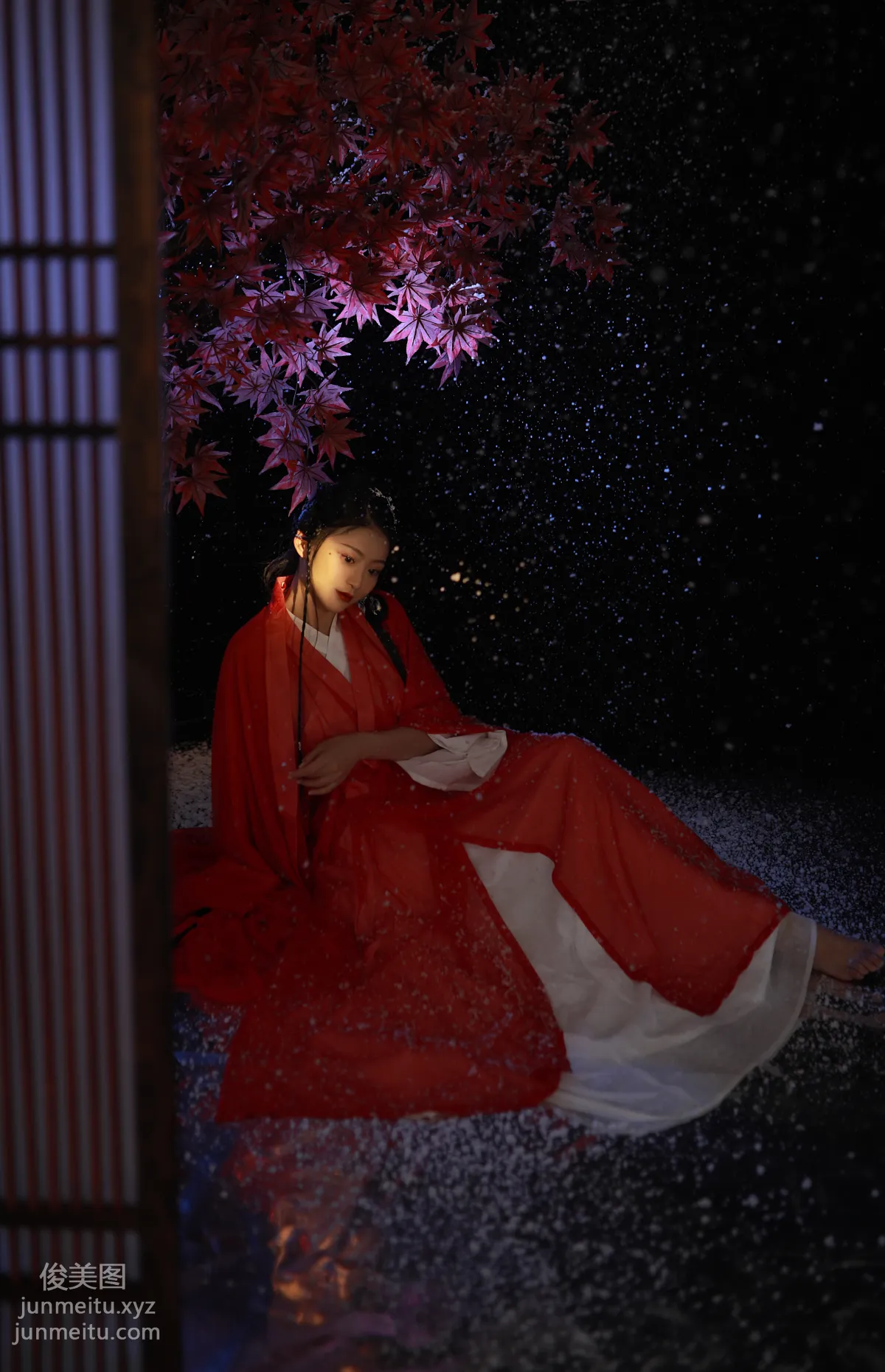 [YiTuYu] 2022.06.28 Deep Night Knows Heavy Snow nya Jiangde Lingdang Dang photo 5