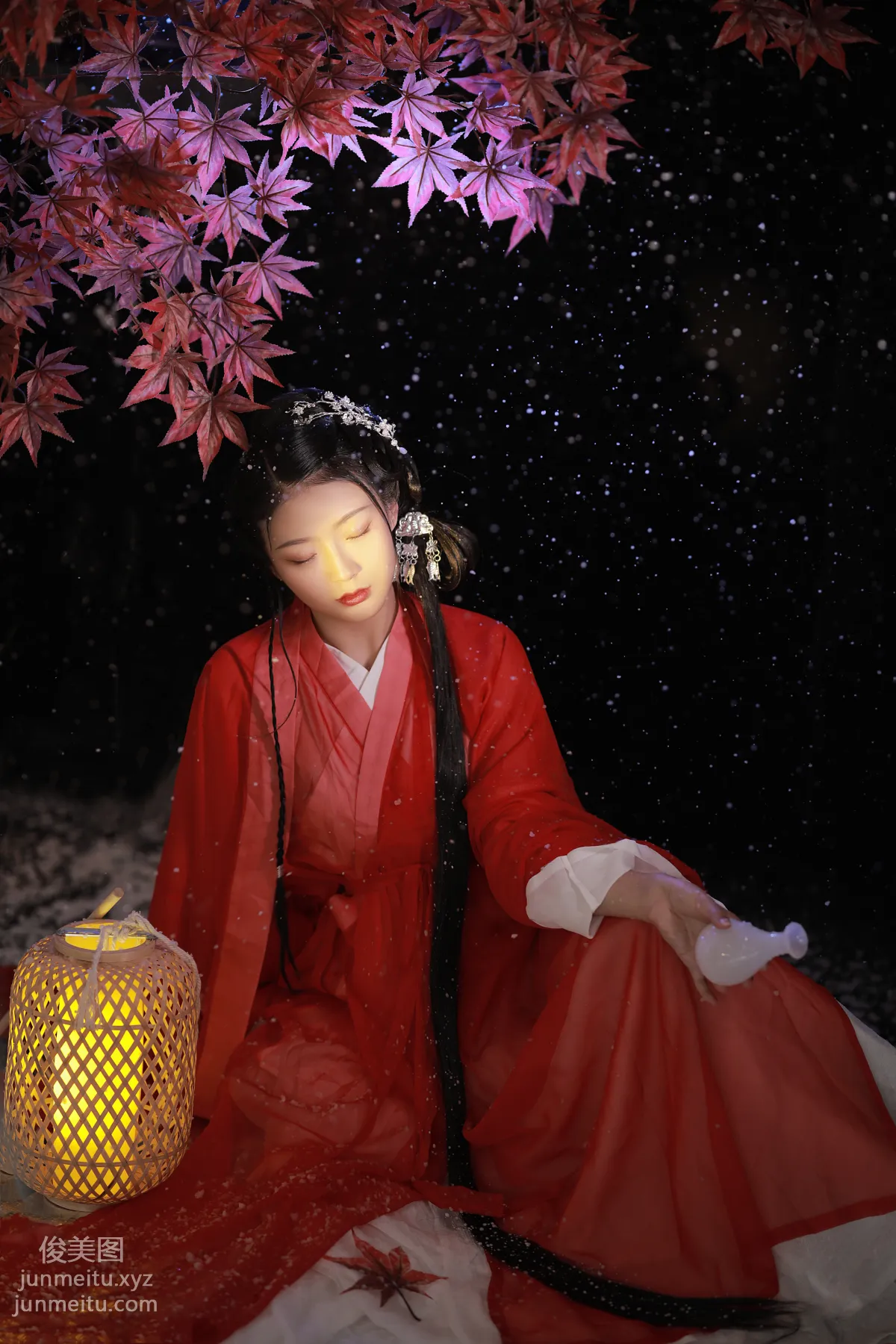 [YiTuYu] 2022.06.28 Deep Night Knows Heavy Snow nya Jiangde Lingdang Dang photo 8