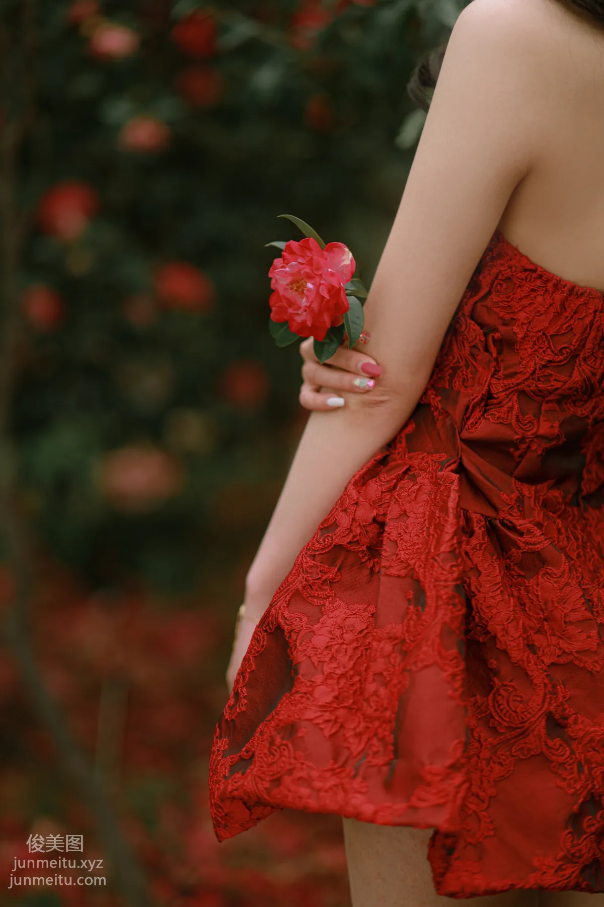 [YiTuYu] 2022.06.29 Fallen Red Xiao Zhu photo 39