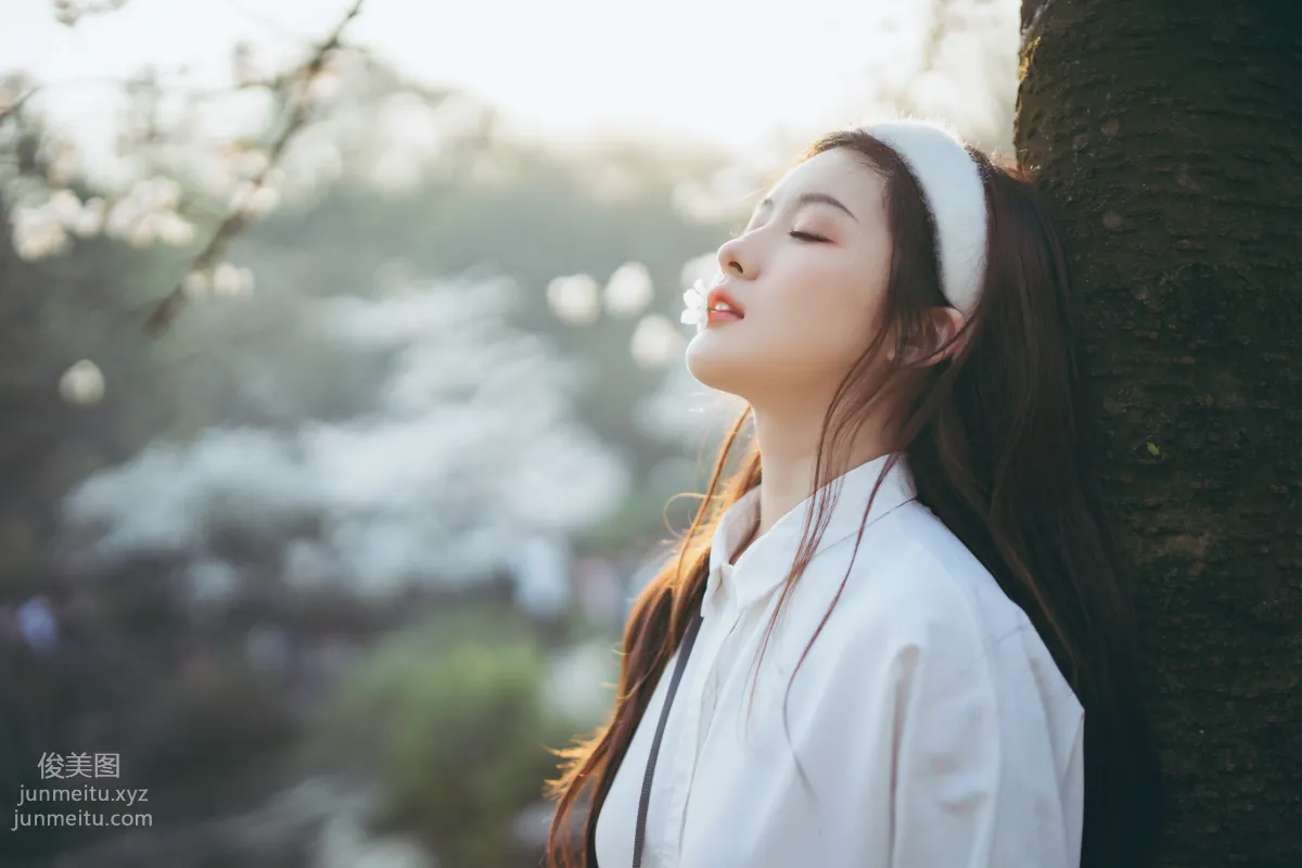 [YiTuYu] 2022.07.01 March Cherry Blossoms, Yaoji w photo 12