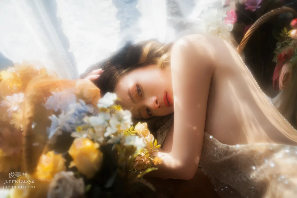 [YiTuYu] 2022.07.03 Sunset Outside the Window Qingqing Qinjiu photo 3