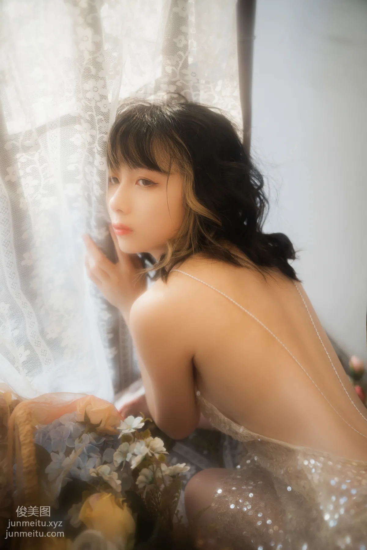 [YiTuYu] 2022.07.03 Sunset Outside the Window Qingqing Qinjiu photo 9