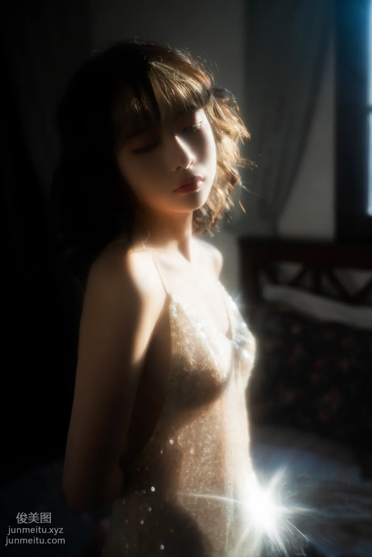[YiTuYu] 2022.07.03 Sunset Outside the Window Qingqing Qinjiu photo 11