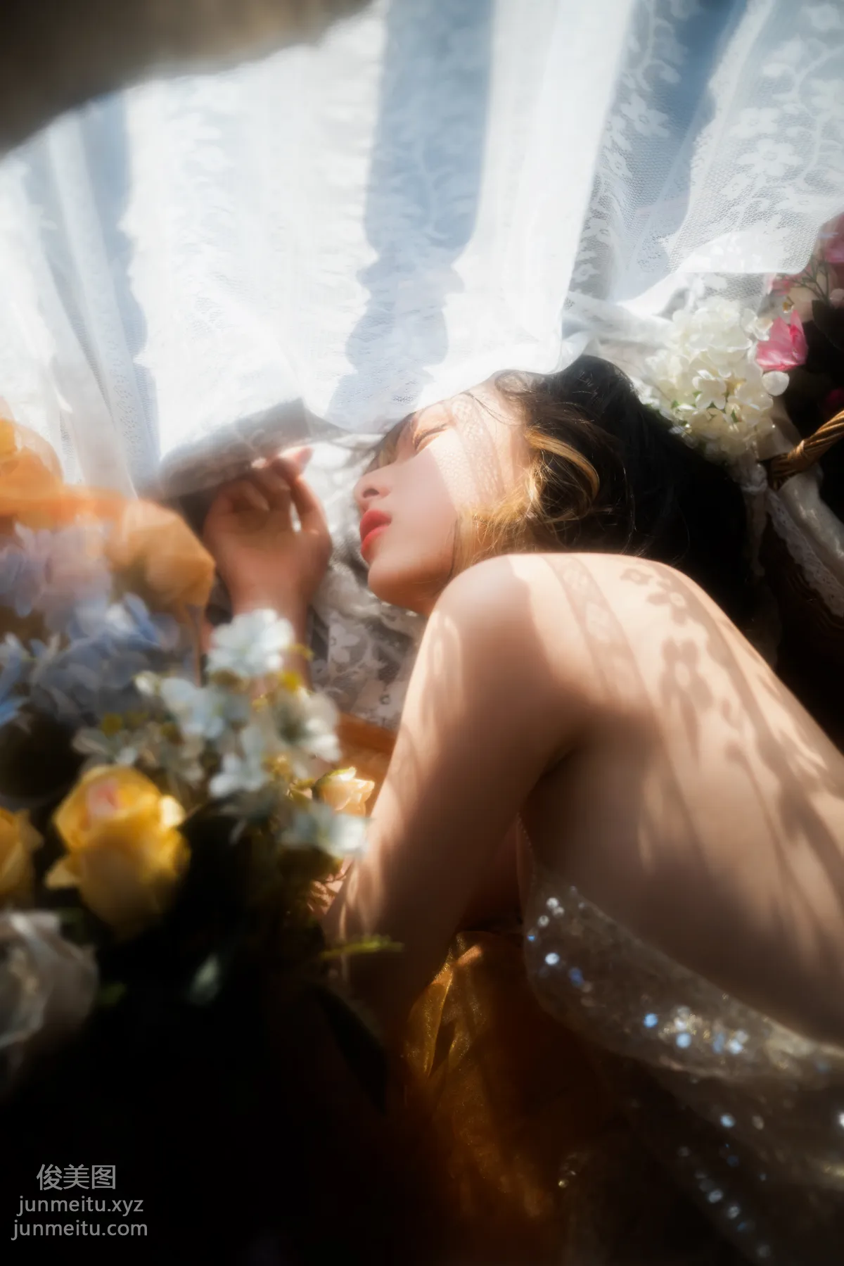 [YiTuYu] 2022.07.03 Sunset Outside the Window Qingqing Qinjiu photo 14