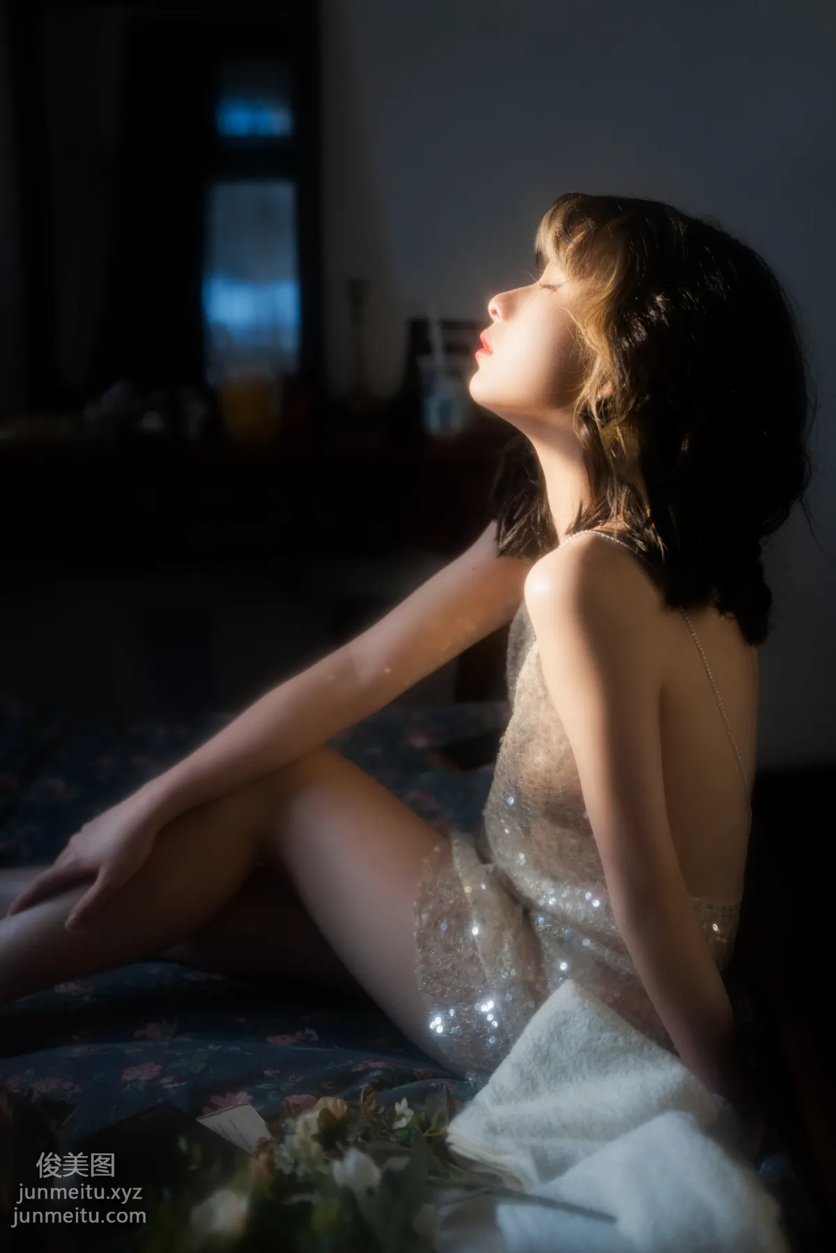 [YiTuYu] 2022.07.03 Sunset Outside the Window Qingqing Qinjiu photo 17