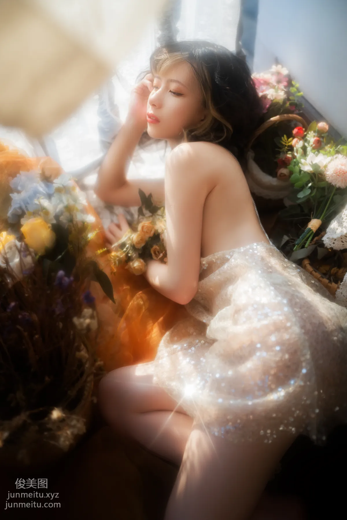 [YiTuYu] 2022.07.03 Sunset Outside the Window Qingqing Qinjiu photo 19