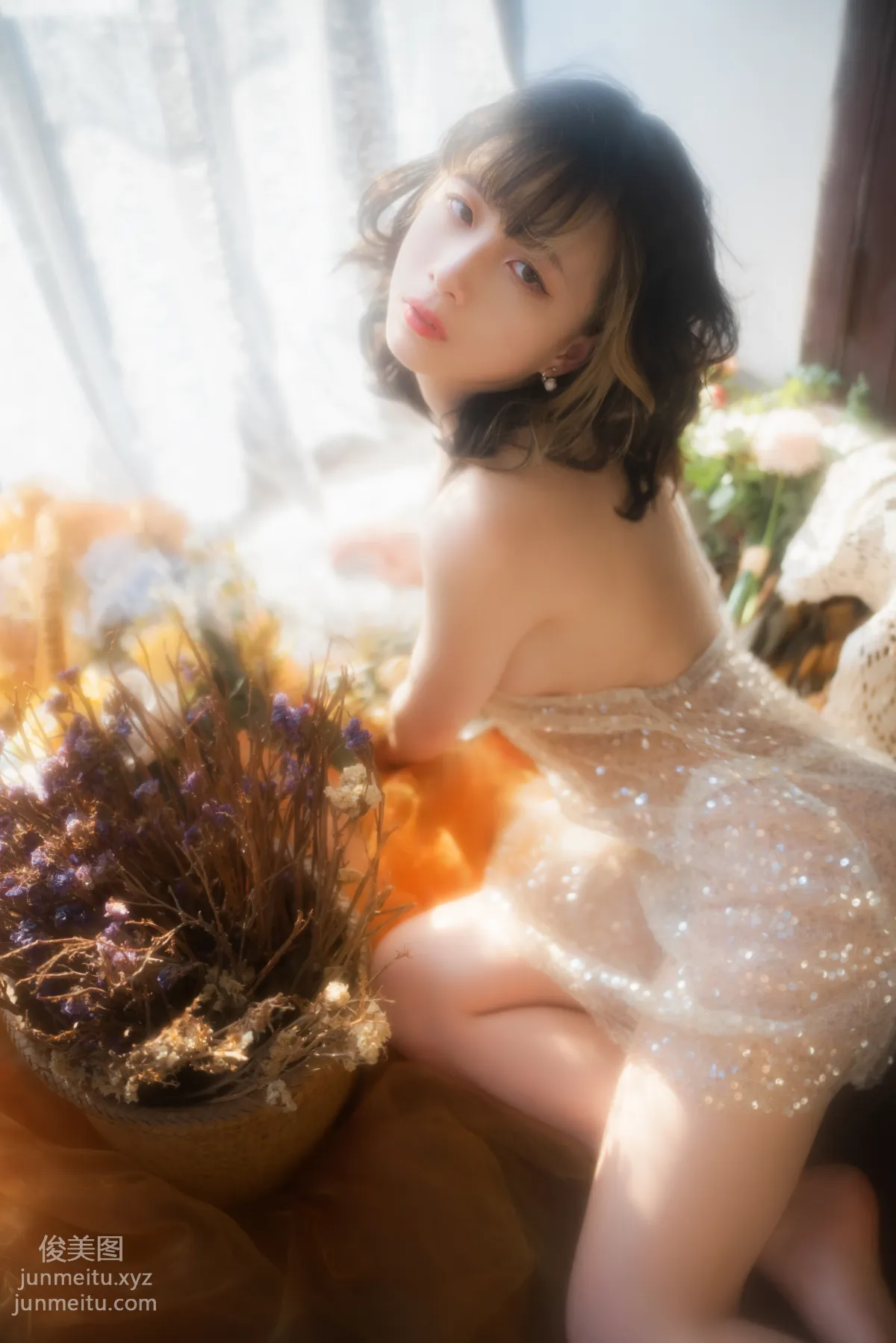 [YiTuYu] 2022.07.03 Sunset Outside the Window Qingqing Qinjiu photo 20