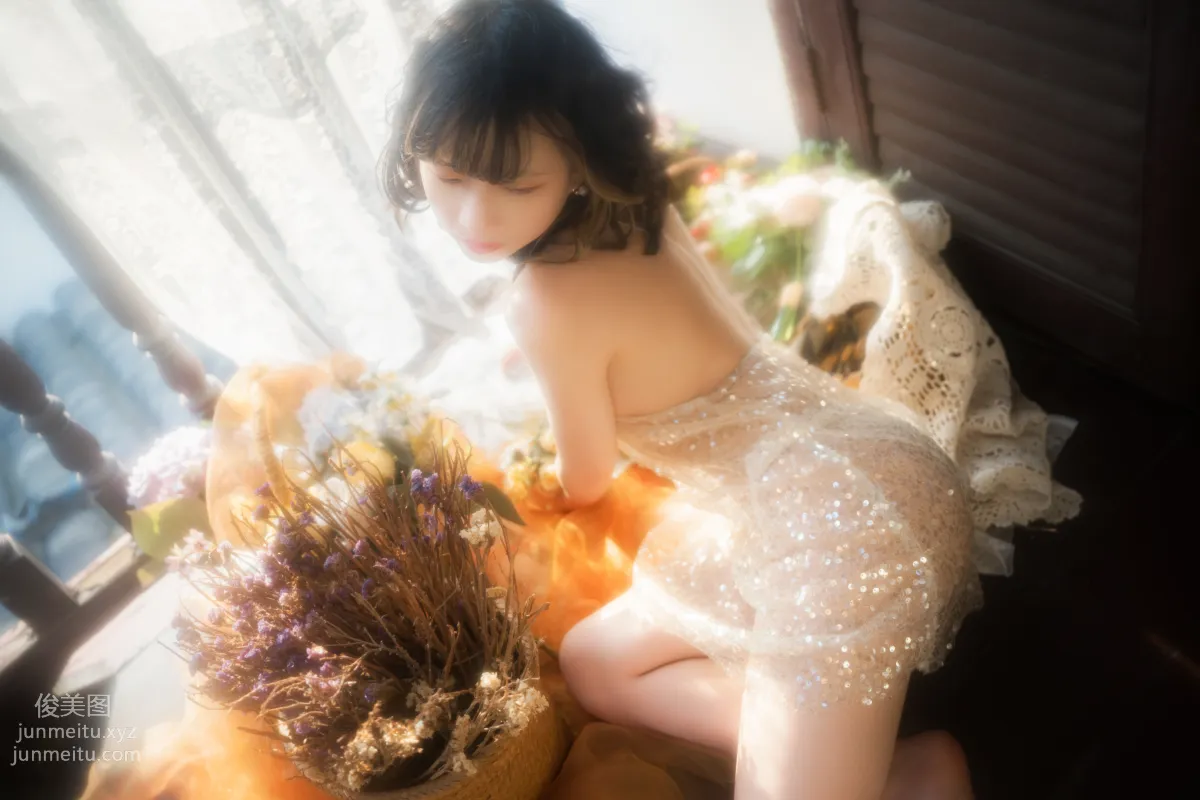 [YiTuYu] 2022.07.03 Sunset Outside the Window Qingqing Qinjiu photo 21