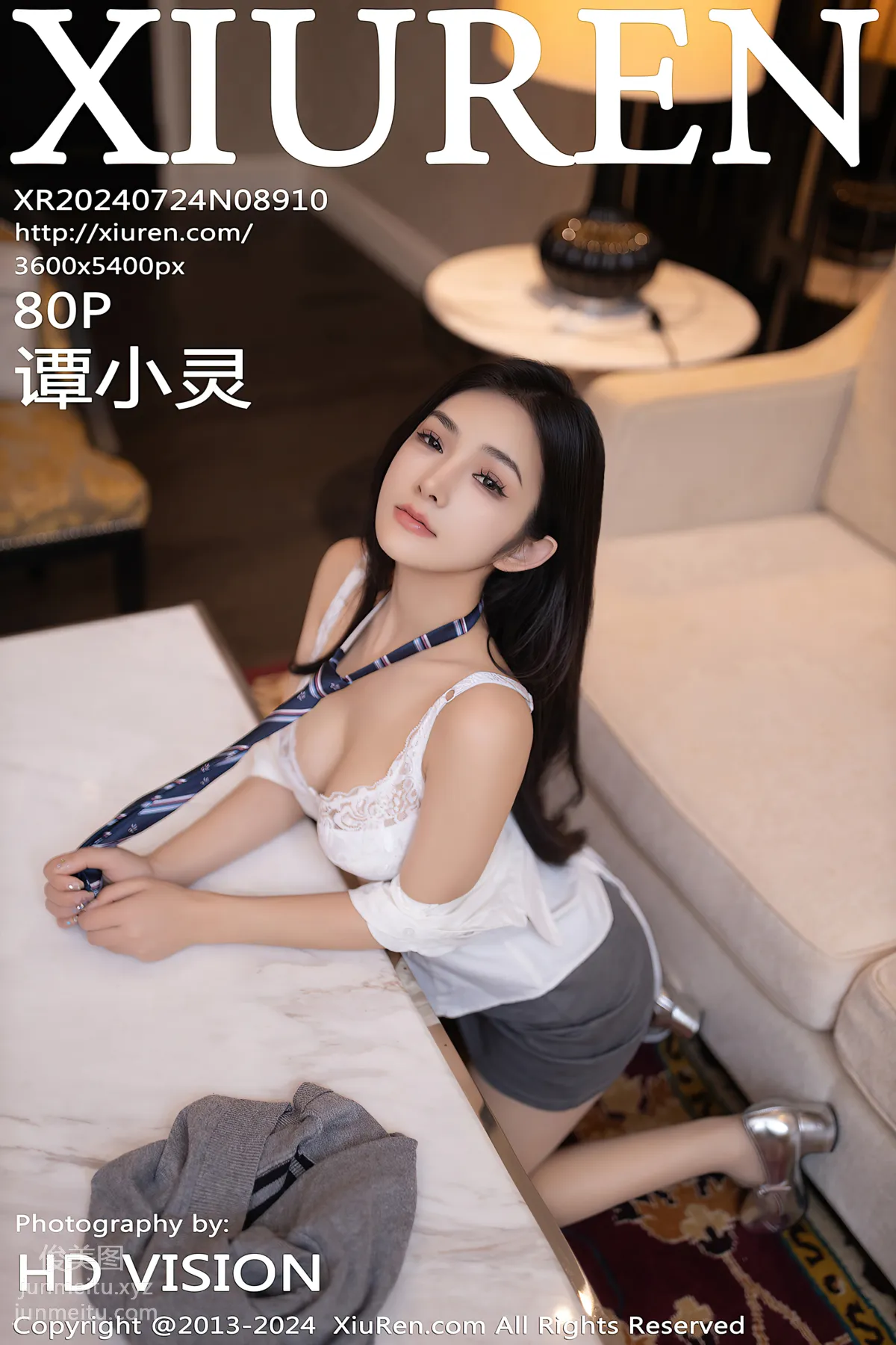 [Xiuren秀人網]2024.07.24 NO.8910 譚小靈 81
