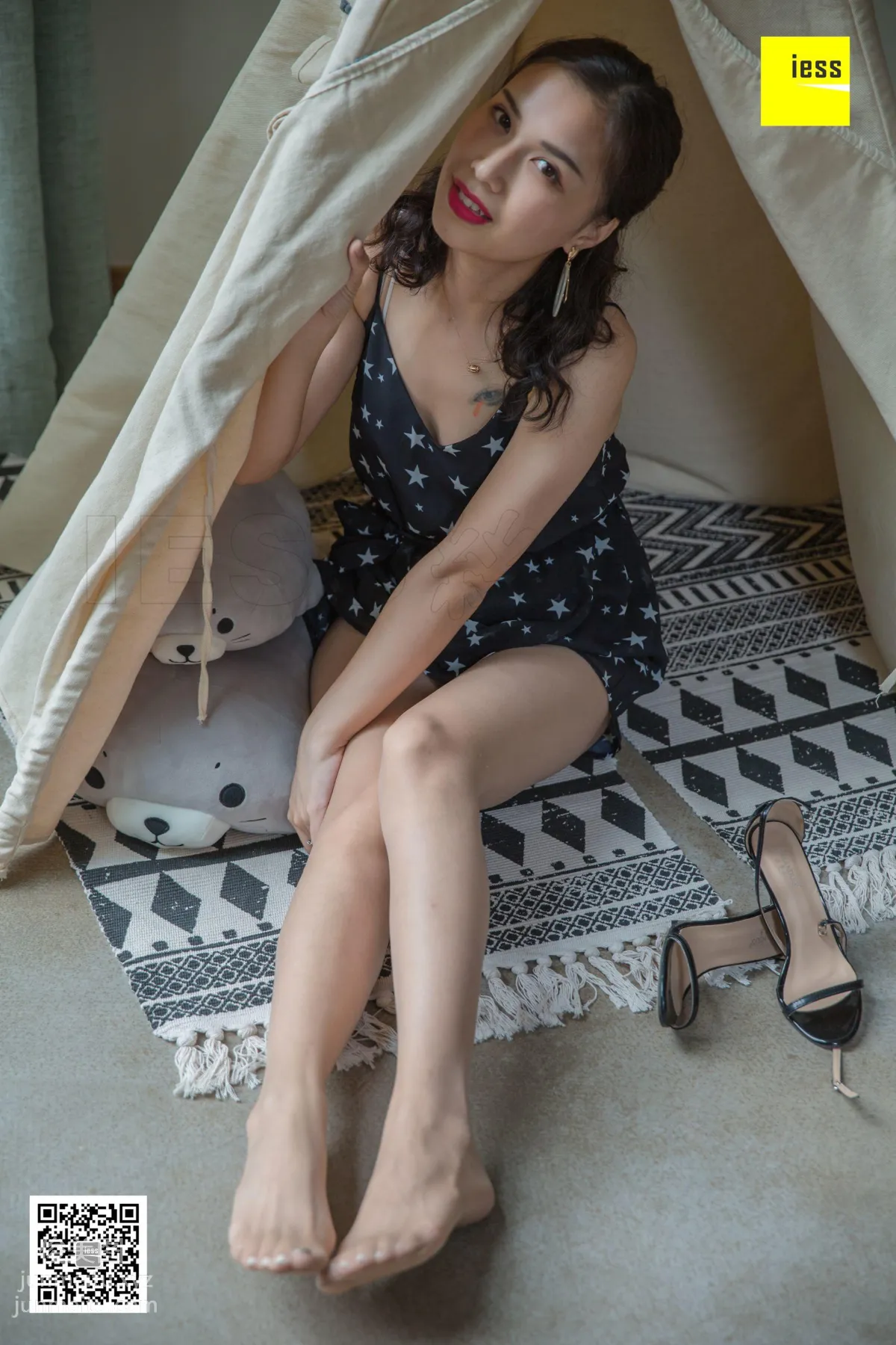 [IESS] 2018.10.12 Silk Enjoyer 336: Hot Mom's Retro Star Dress Hot Mom (Junjun) [92P] photo 62