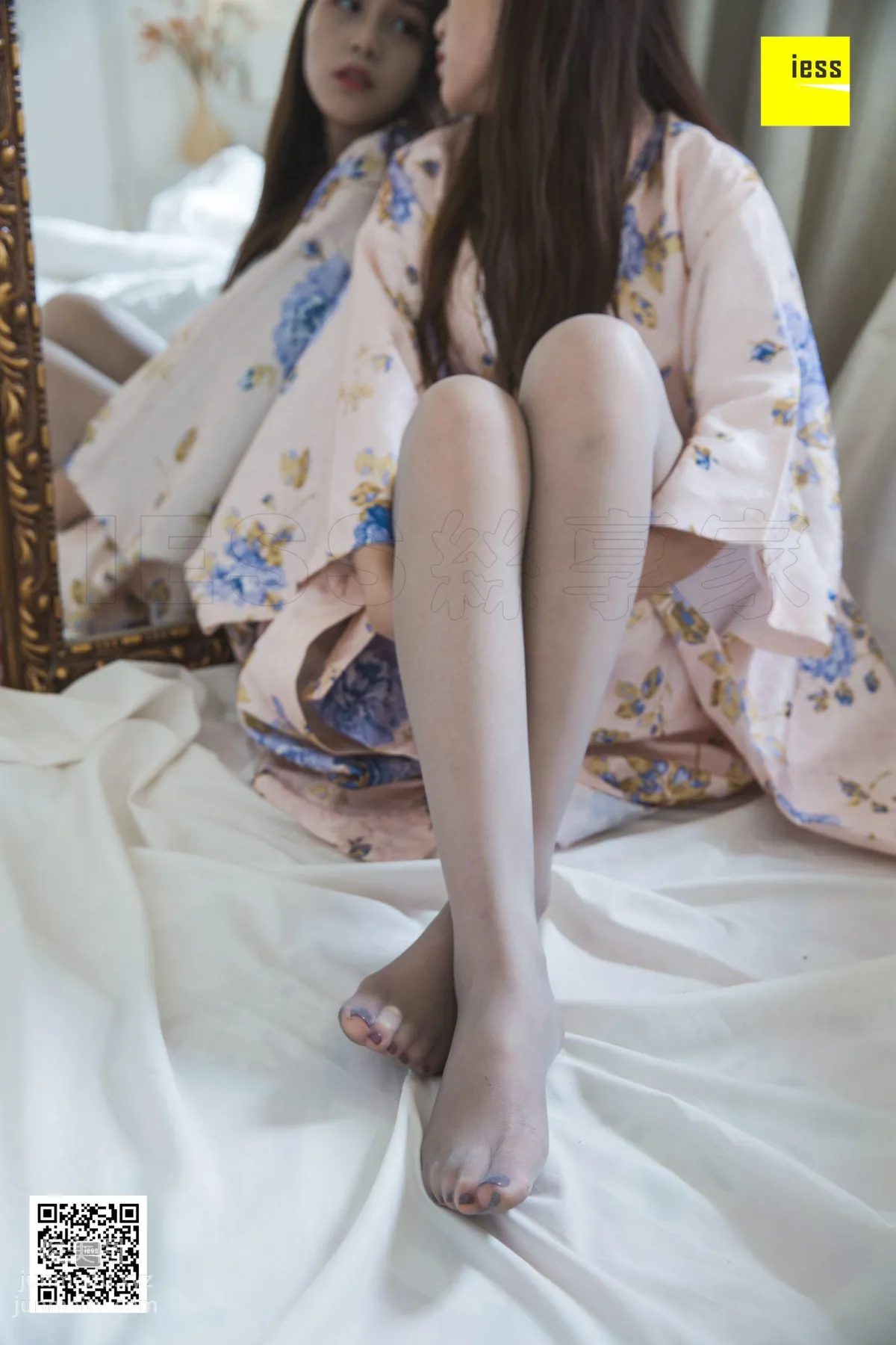 [IESS] 2018.11.23 Silk Enjoyer 366: Jiu Mei's Kimono and Gray Stockings Jiu Mei [89P] photo 17