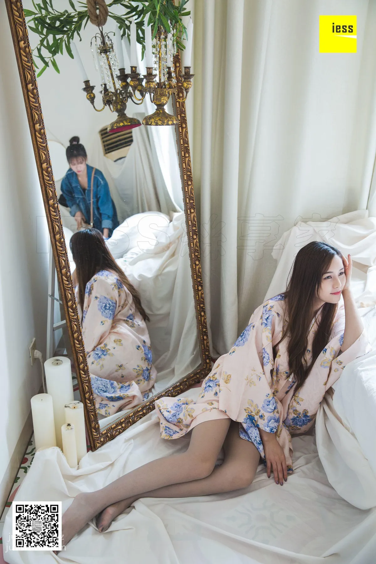 [IESS] 2018.11.23 Silk Enjoyer 366: Jiu Mei's Kimono and Gray Stockings Jiu Mei [89P] photo 21