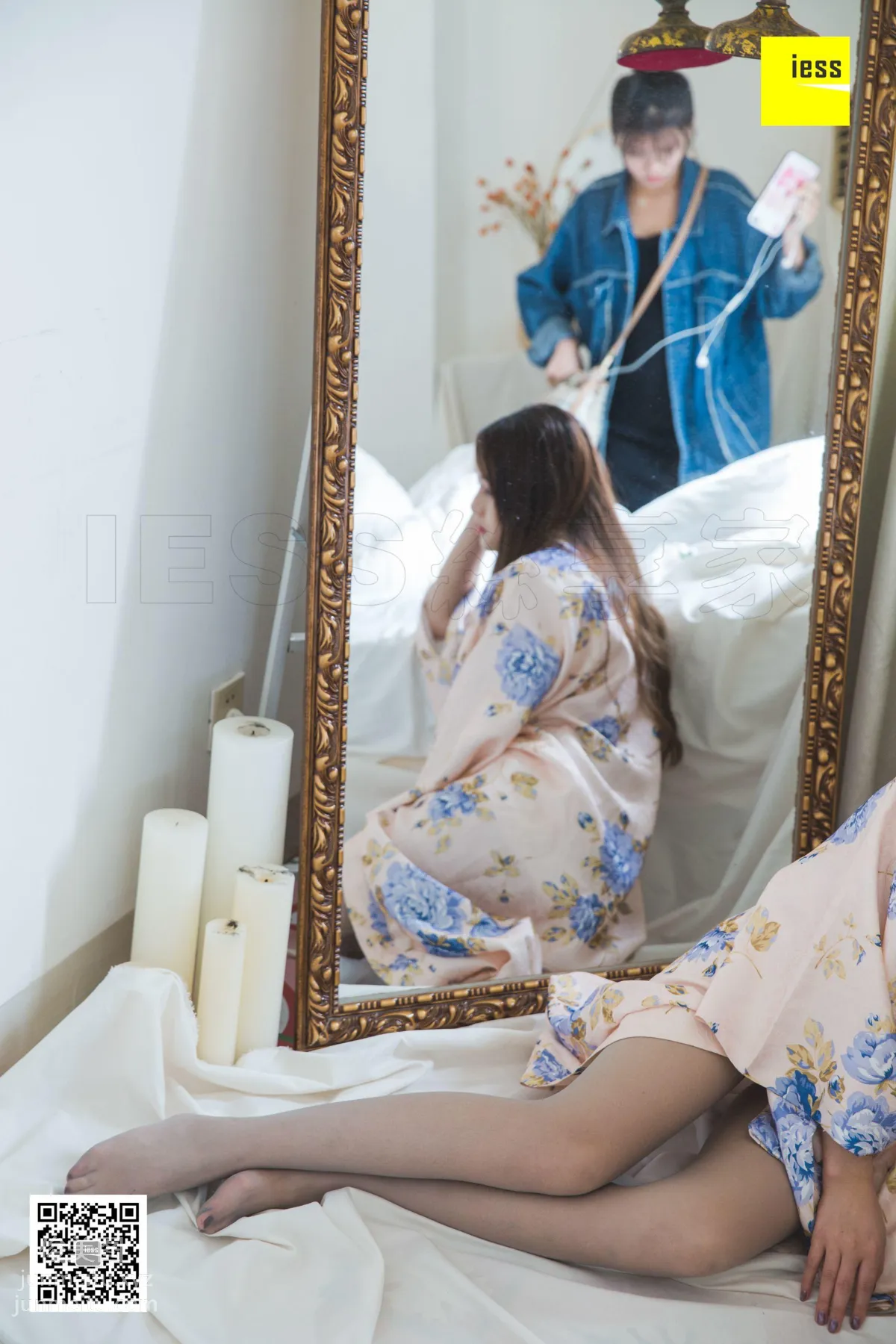 [IESS] 2018.11.23 Silk Enjoyer 366: Jiu Mei's Kimono and Gray Stockings Jiu Mei [89P] photo 22