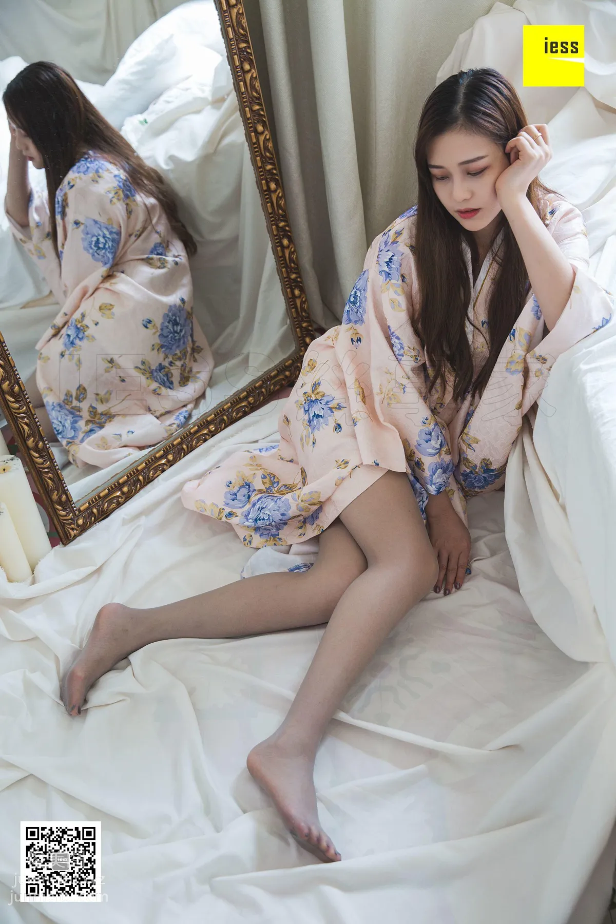 [IESS] 2018.11.23 Silk Enjoyer 366: Jiu Mei's Kimono and Gray Stockings Jiu Mei [89P] photo 26