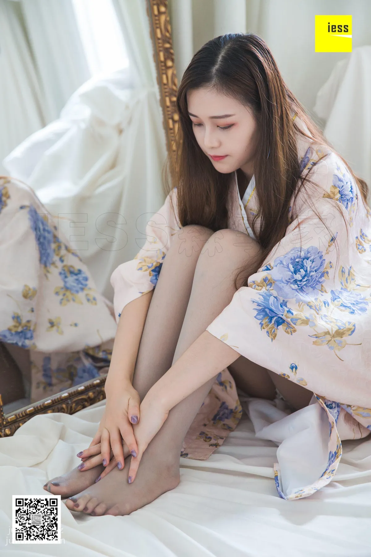 [IESS] 2018.11.23 Silk Enjoyer 366: Jiu Mei's Kimono and Gray Stockings Jiu Mei [89P] photo 76