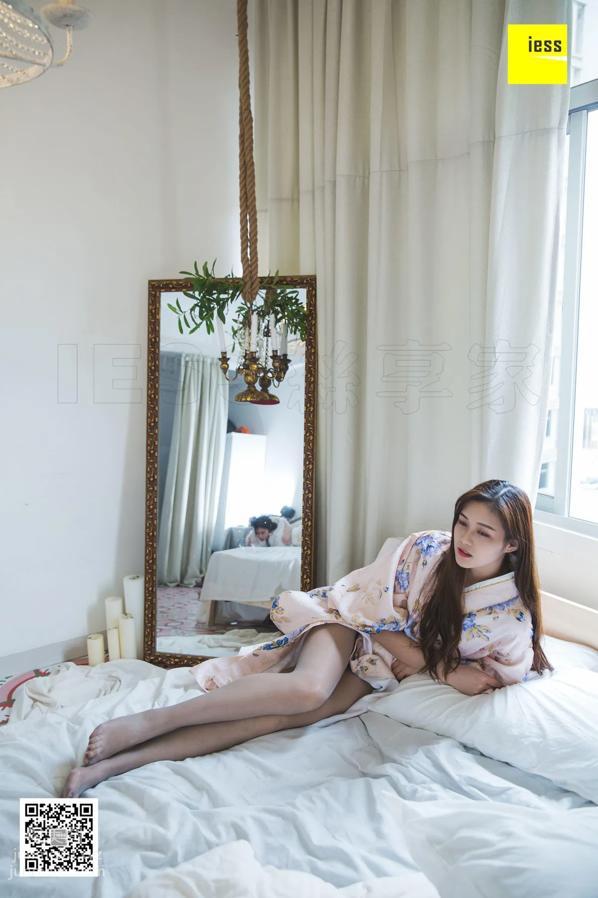 [IESS] 2018.11.23 Silk Enjoyer 366: Jiu Mei's Kimono and Gray Stockings Jiu Mei [89P] photo 80
