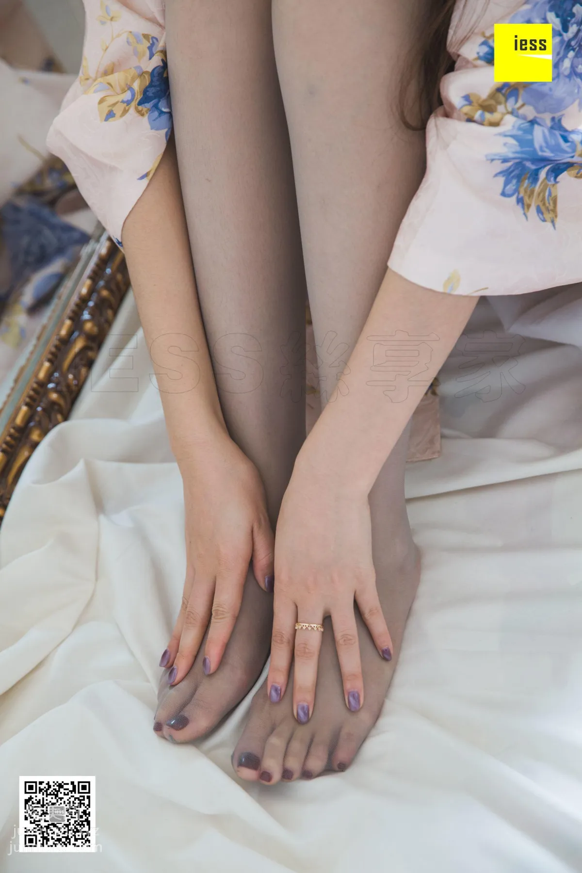 [IESS] 2018.11.23 Silk Enjoyer 366: Jiu Mei's Kimono and Gray Stockings Jiu Mei [89P] photo 87