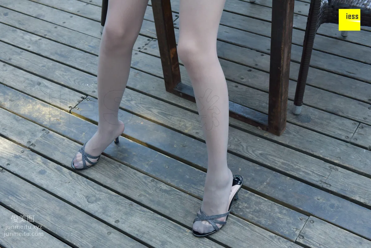 [IESS] 2018.12.05 Silk Enjoyer 374: Qiqi's Reinforced Toe Gray Stockings Qiqi [86P] photo 45