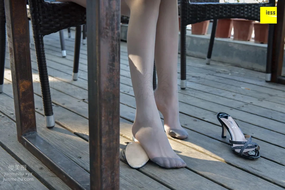 [IESS] 2018.12.05 Silk Enjoyer 374: Qiqi's Reinforced Toe Gray Stockings Qiqi [86P] photo 59