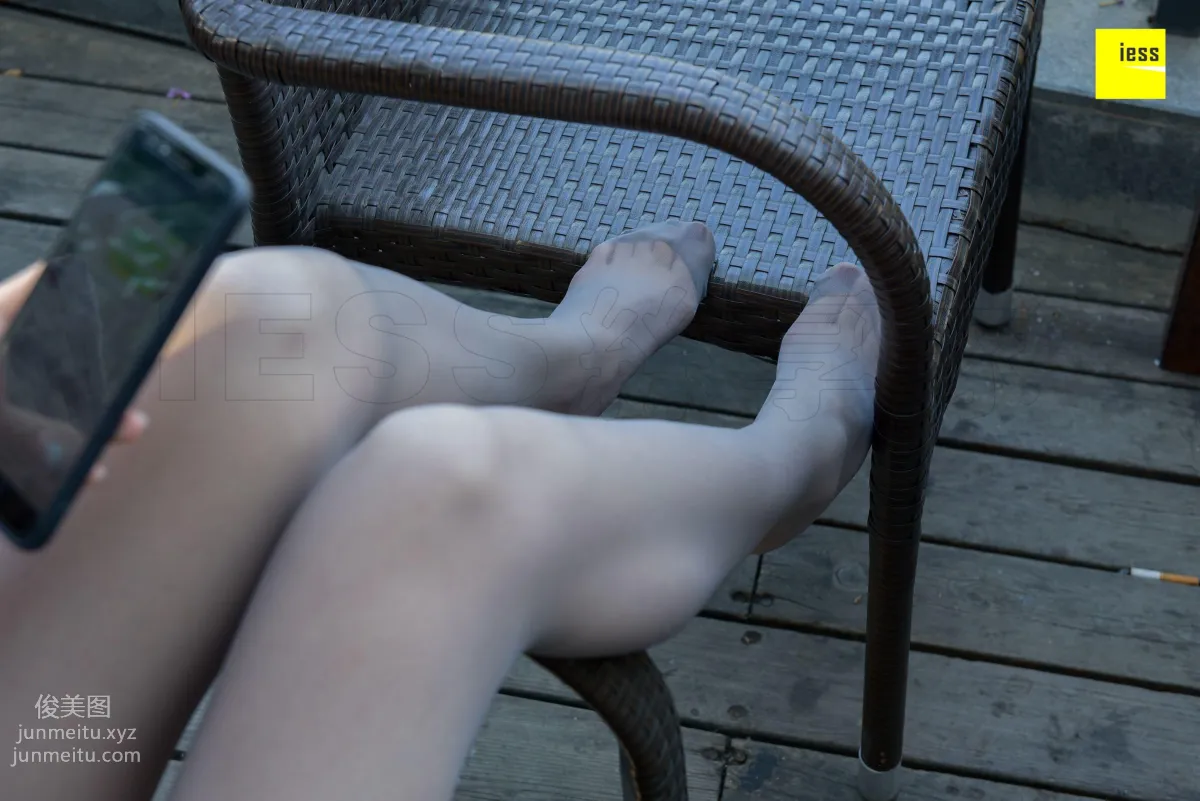 [IESS] 2018.12.05 Silk Enjoyer 374: Qiqi's Reinforced Toe Gray Stockings Qiqi [86P] photo 68
