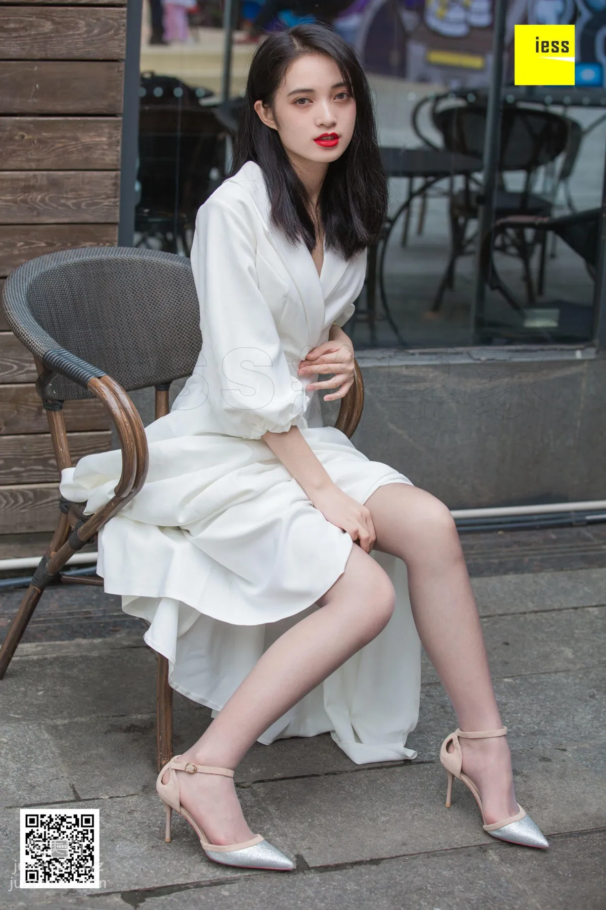 [IESS異思趣向] 2019.01.03 絲享家394：《烈焰紅唇白長裙》姗姗 [84P] 21