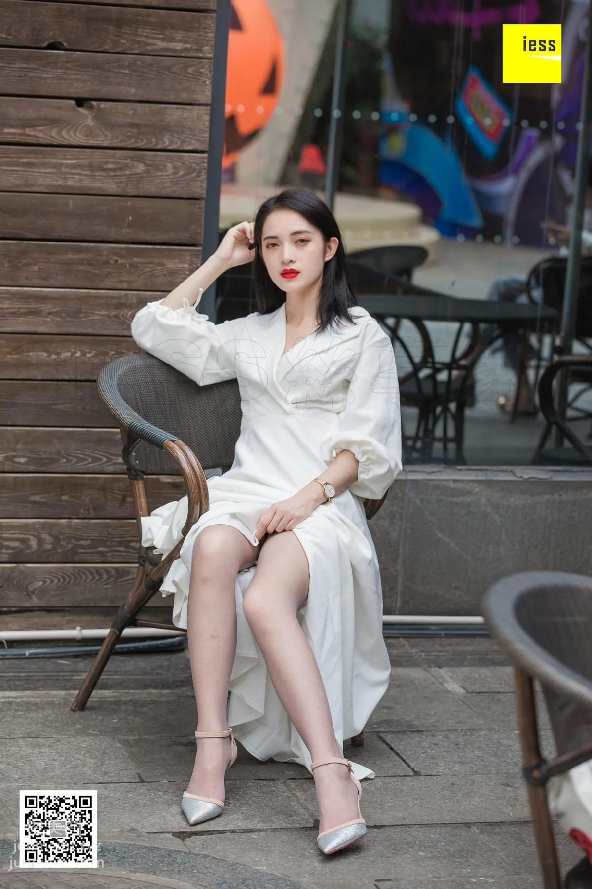 [IESS異思趣向] 2019.01.03 絲享家394：《烈焰紅唇白長裙》姗姗 [84P] 26