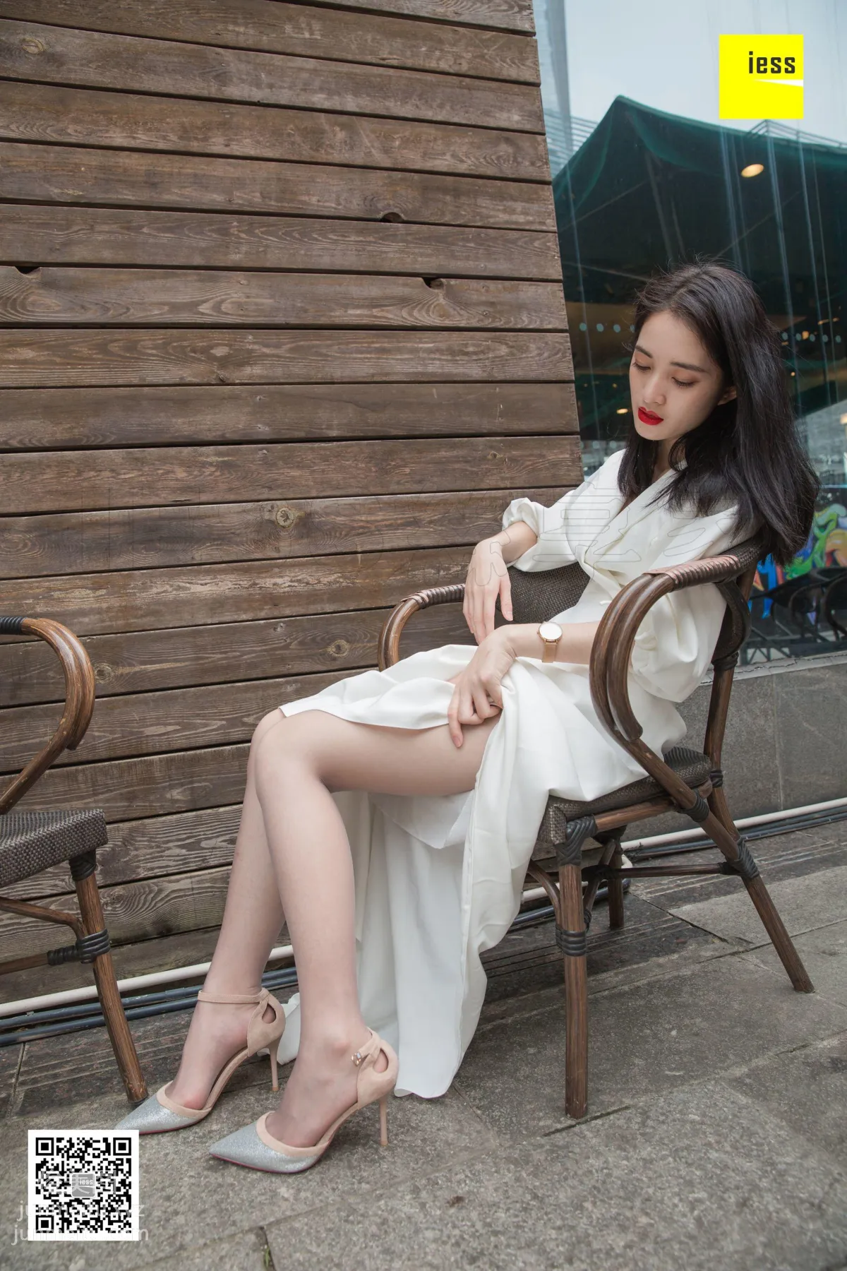 [IESS異思趣向] 2019.01.03 絲享家394：《烈焰紅唇白長裙》姗姗 [84P] 51