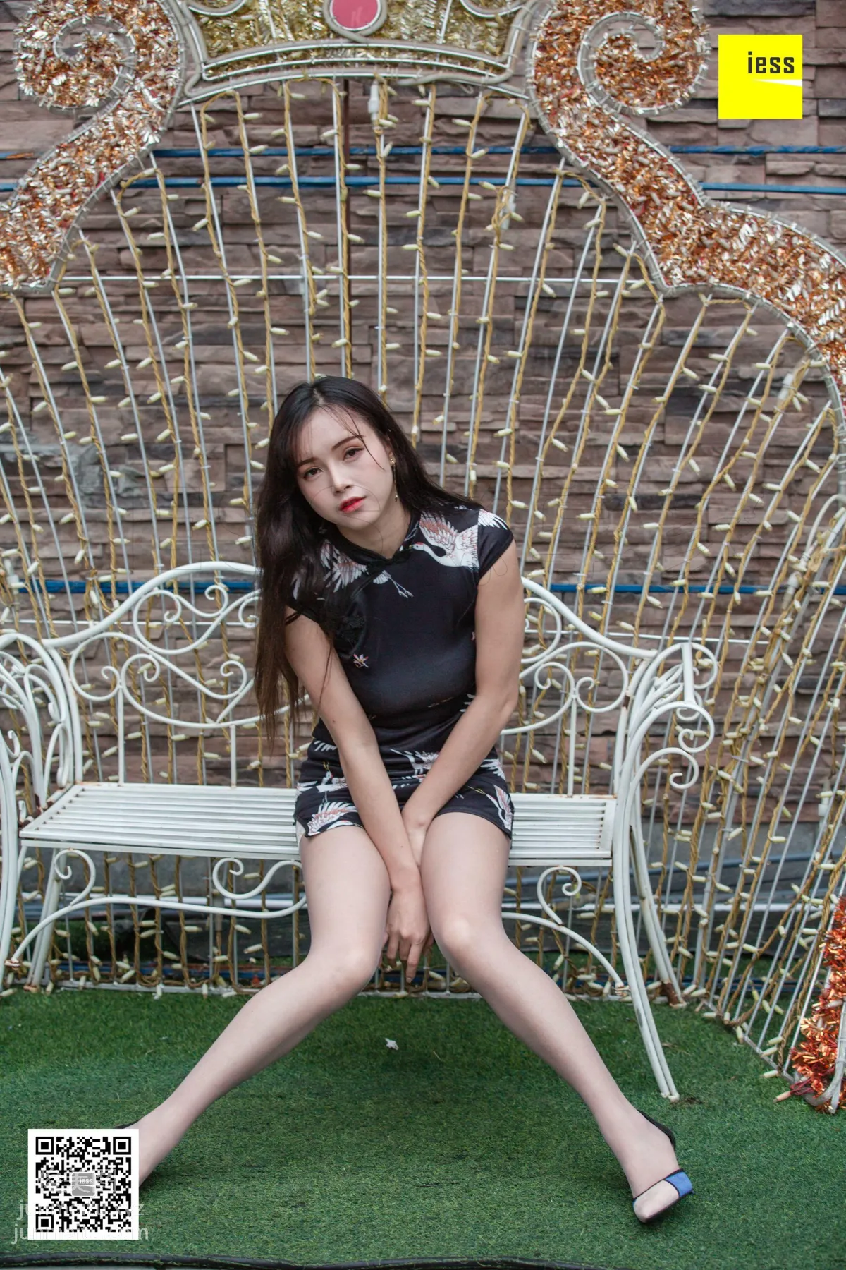 [IESS] 2019.01.29 Silk Enjoyer 411: Xiao Yu's Street Snap Qipao Show Xiao Yu [86P] photo 57