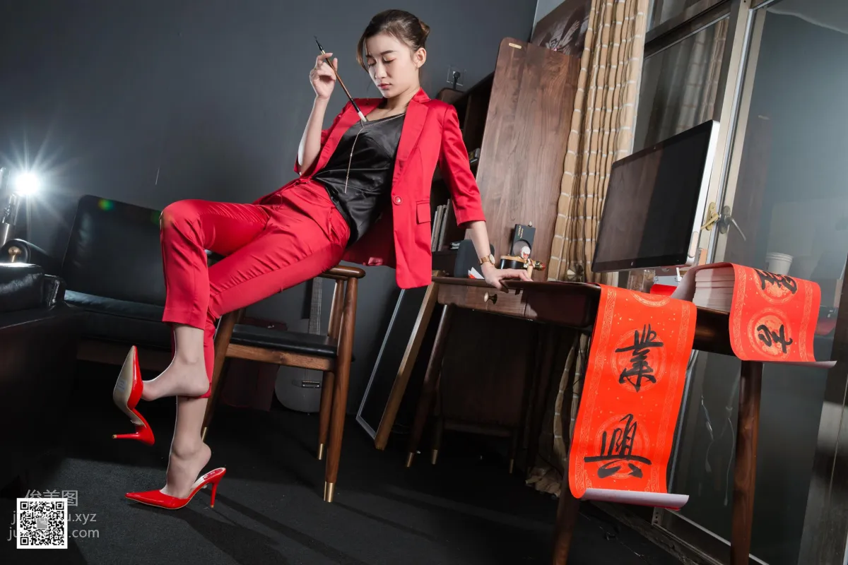 [IESS] 2019.02.06 Silk Enjoyer 415: Qiuqiu Congratulates the New Spring Qiuqiu [88P] photo 14