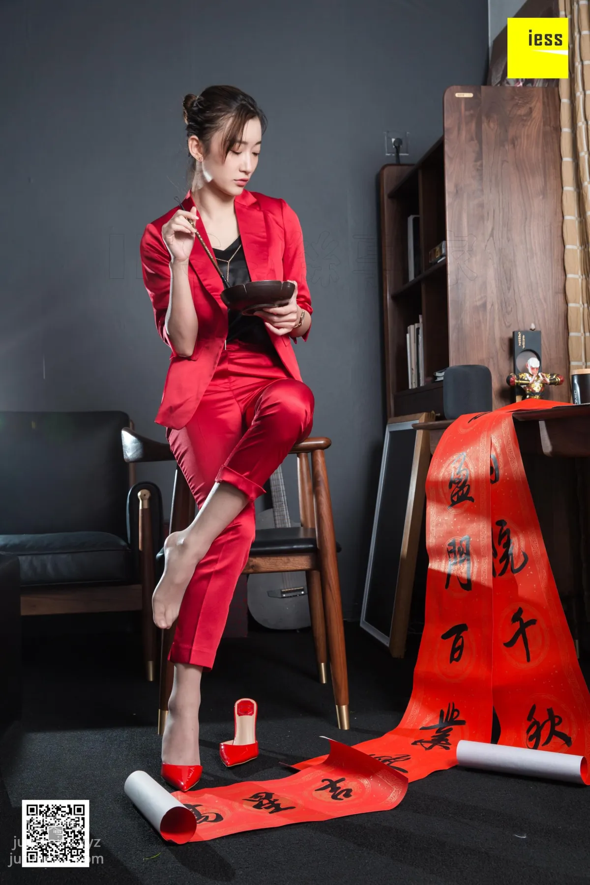 [IESS] 2019.02.06 Silk Enjoyer 415: Qiuqiu Congratulates the New Spring Qiuqiu [88P] photo 17