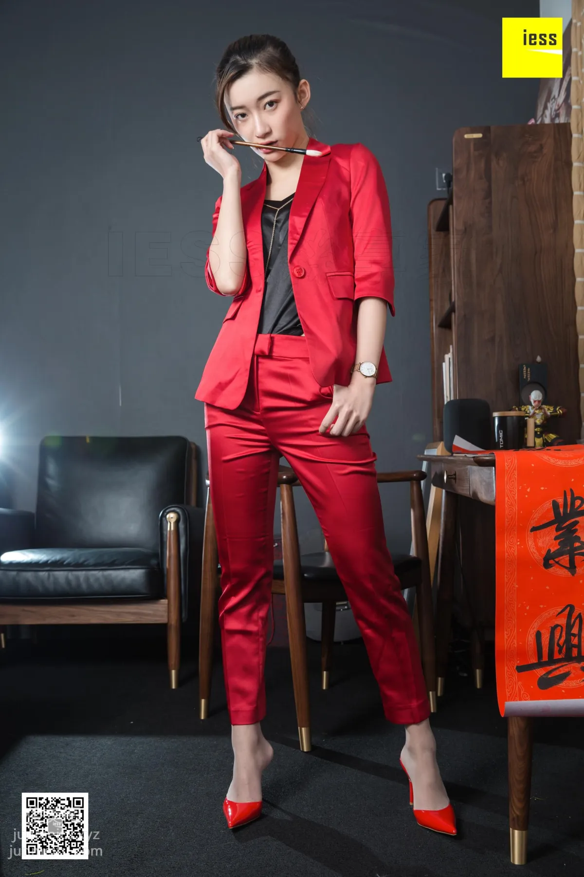 [IESS] 2019.02.06 Silk Enjoyer 415: Qiuqiu Congratulates the New Spring Qiuqiu [88P] photo 34