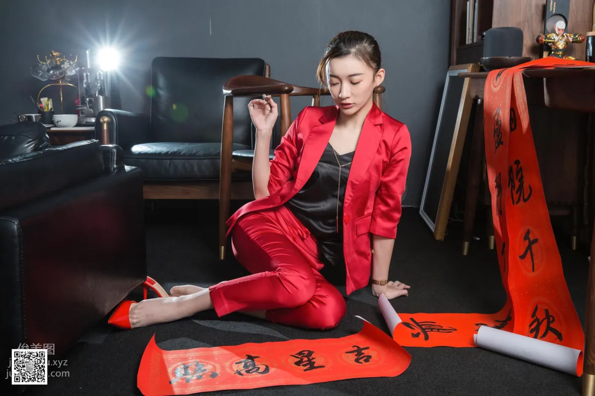 [IESS] 2019.02.06 Silk Enjoyer 415: Qiuqiu Congratulates the New Spring Qiuqiu [88P] photo 42