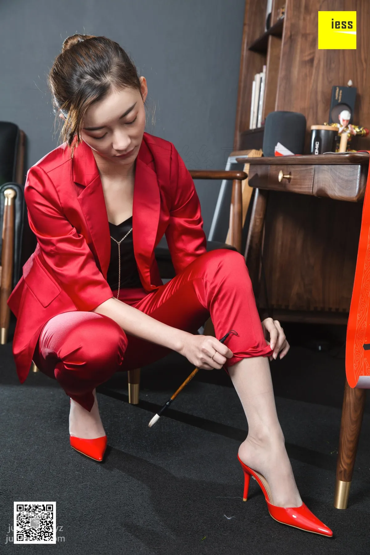 [IESS] 2019.02.06 Silk Enjoyer 415: Qiuqiu Congratulates the New Spring Qiuqiu [88P] photo 45