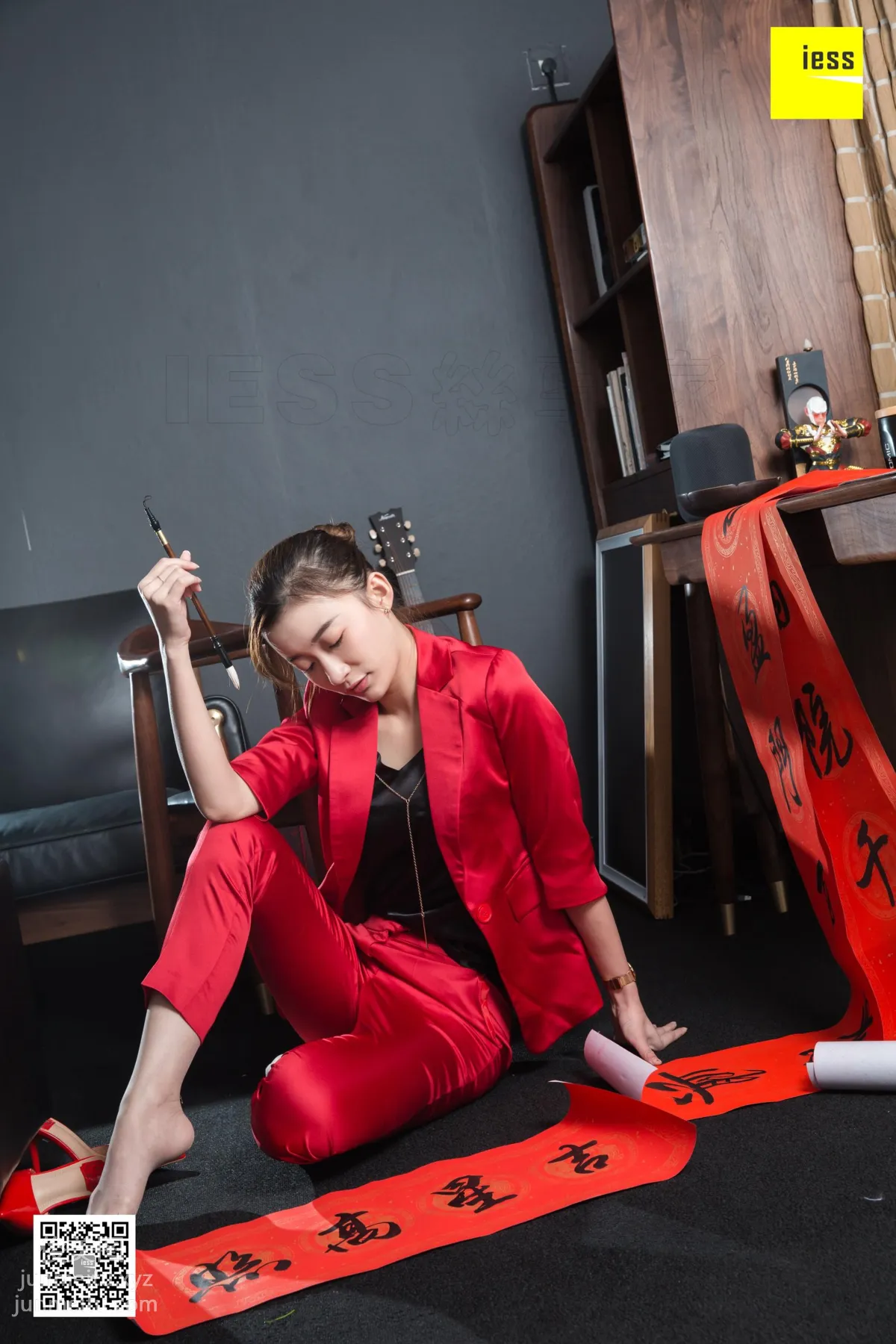 [IESS] 2019.02.06 Silk Enjoyer 415: Qiuqiu Congratulates the New Spring Qiuqiu [88P] photo 46
