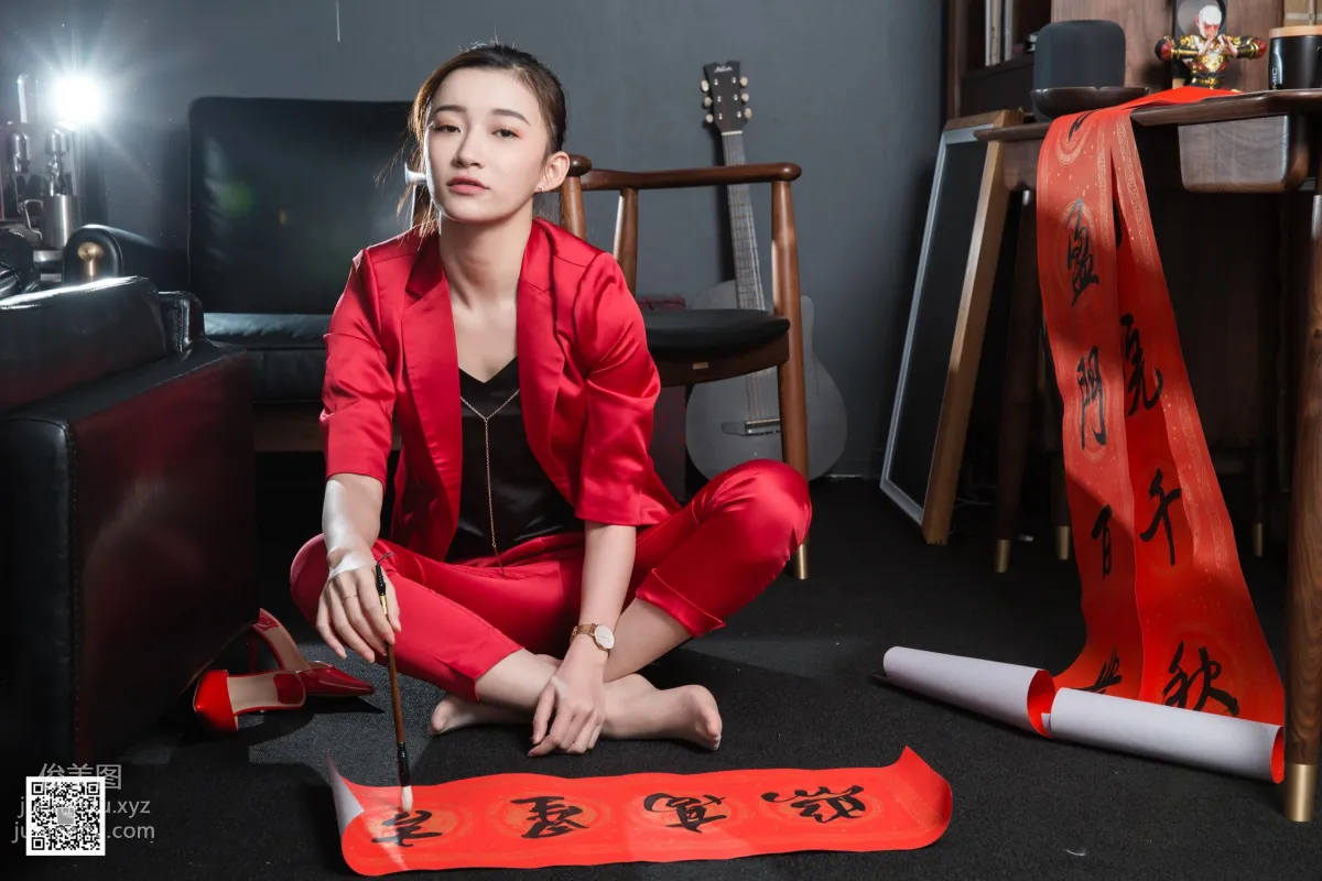 [IESS] 2019.02.06 Silk Enjoyer 415: Qiuqiu Congratulates the New Spring Qiuqiu [88P] photo 48