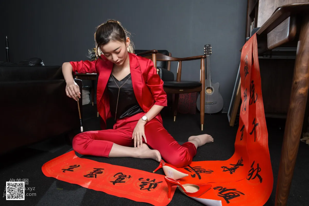 [IESS] 2019.02.06 Silk Enjoyer 415: Qiuqiu Congratulates the New Spring Qiuqiu [88P] photo 58