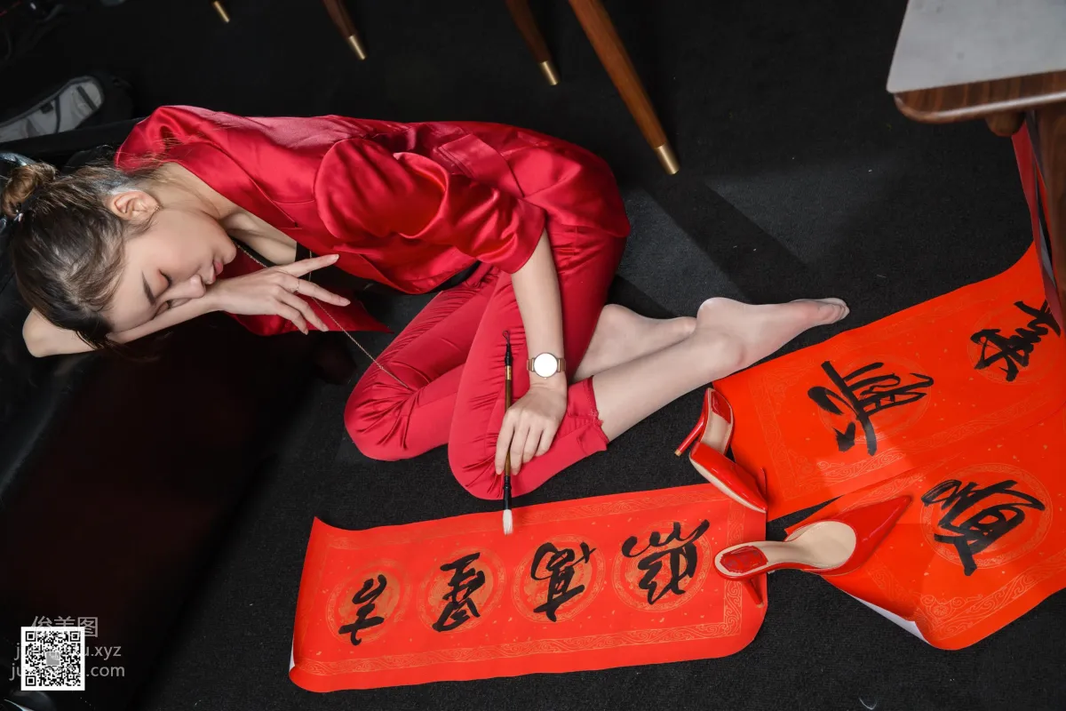 [IESS] 2019.02.06 Silk Enjoyer 415: Qiuqiu Congratulates the New Spring Qiuqiu [88P] photo 61
