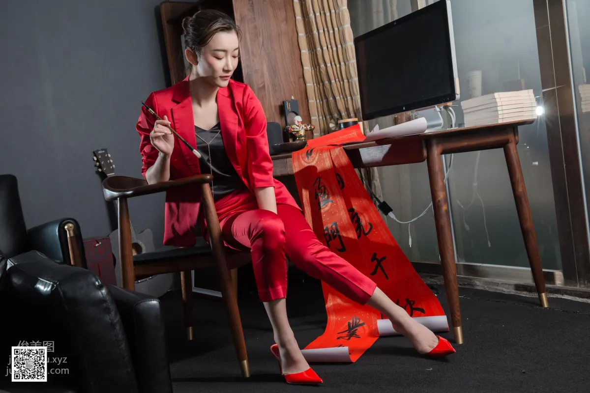 [IESS] 2019.02.06 Silk Enjoyer 415: Qiuqiu Congratulates the New Spring Qiuqiu [88P] photo 83