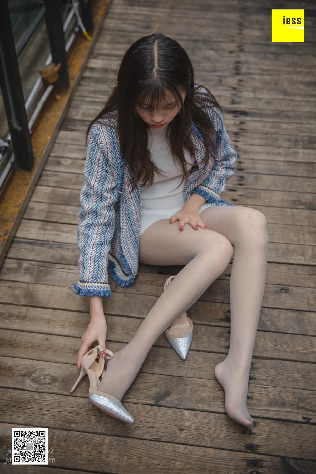 [IESS] 2019.03.05 Silk Enjoyer 435: Qiqi Little Chanel Style Street Snap Qiqi [90P] photo 36
