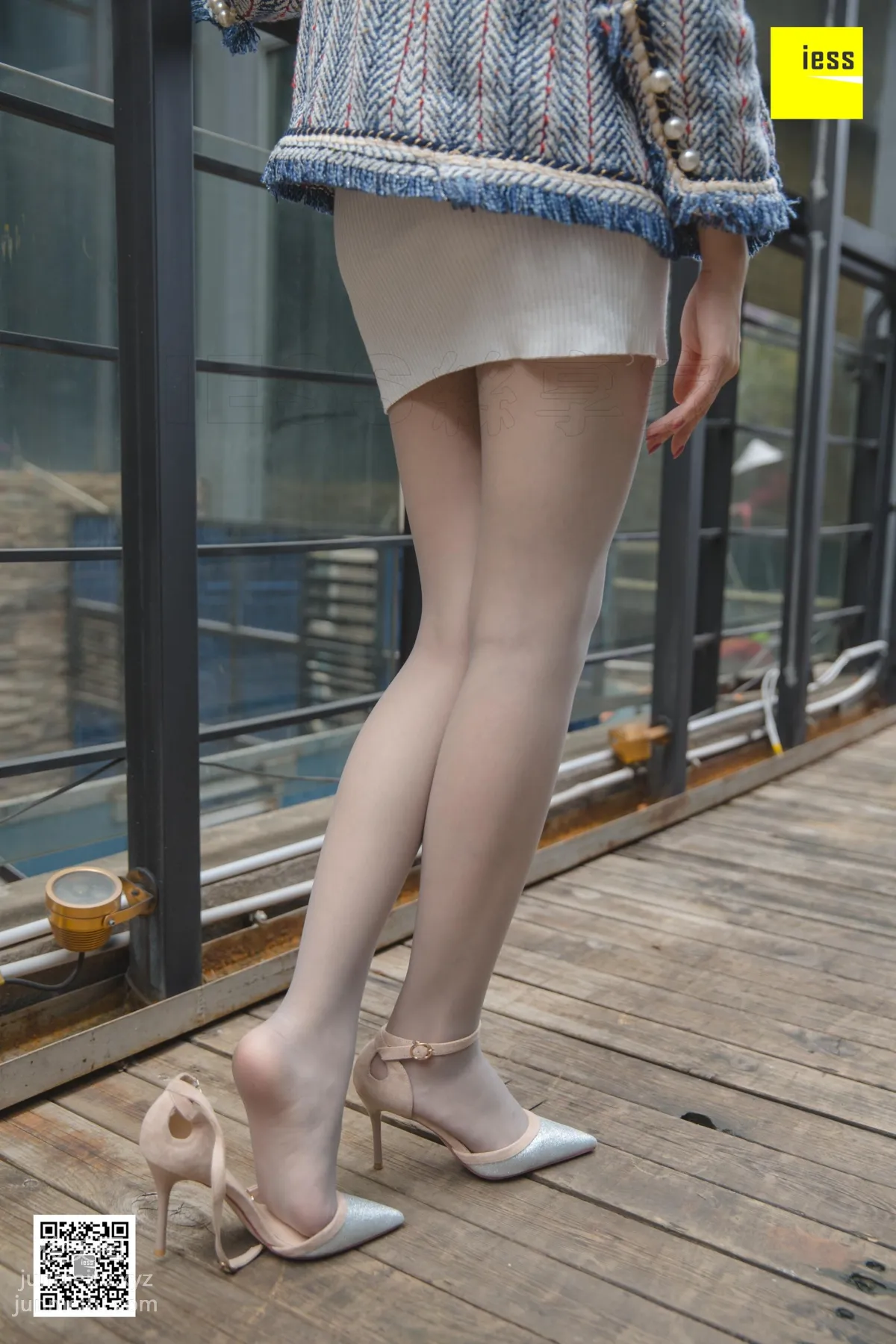 [IESS] 2019.03.05 Silk Enjoyer 435: Qiqi Little Chanel Style Street Snap Qiqi [90P] photo 49
