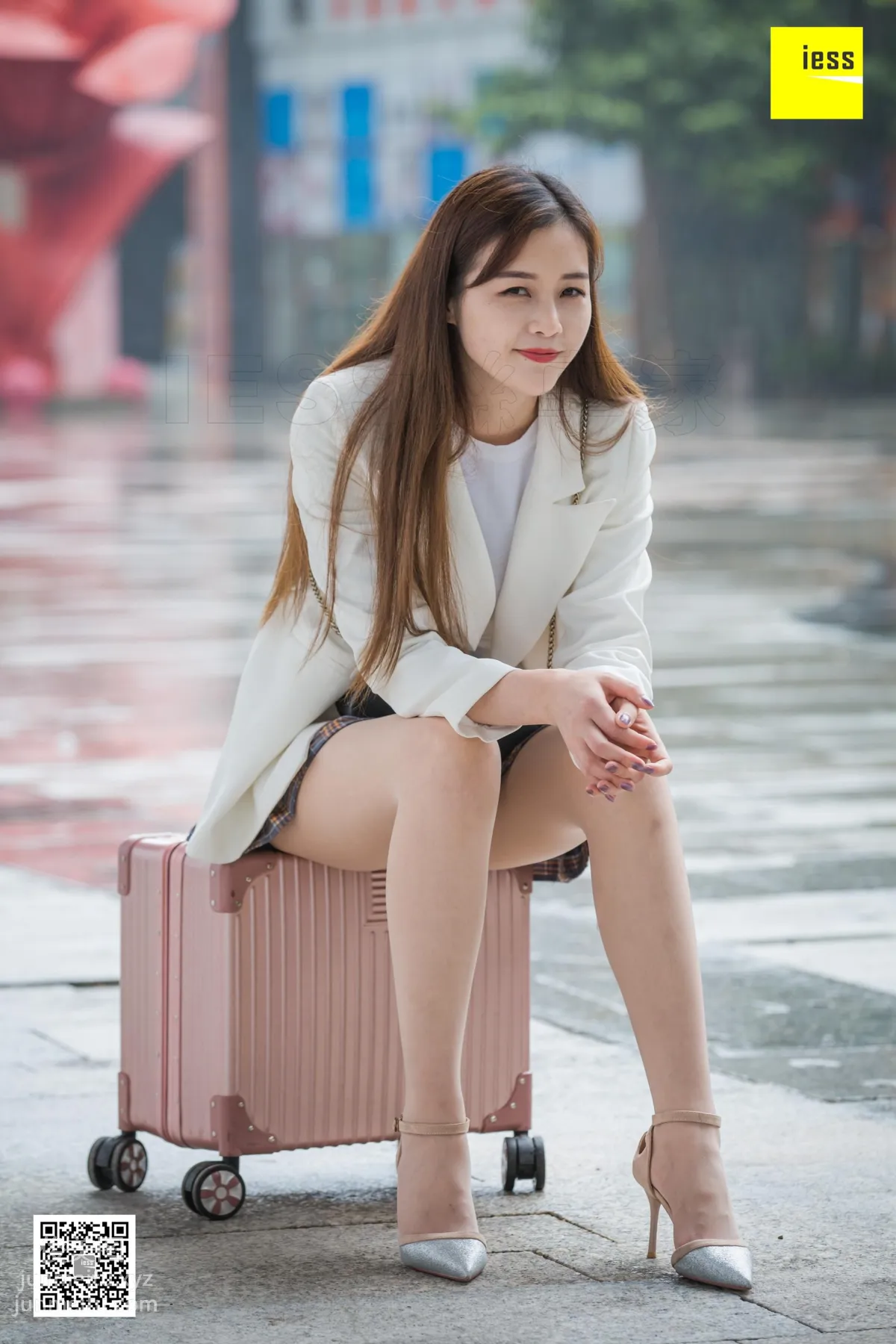 [IESS] 2019.03.17 Si Xiang Jia 443: Jiu Mei Strolling in the Rain, Jiu Mei [90P] photo 81