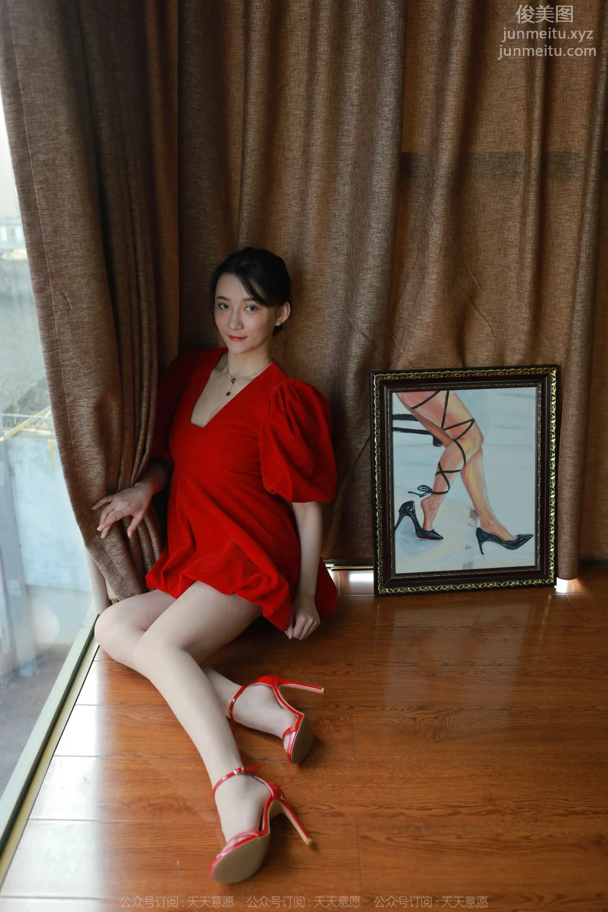 [IESS異思趣向] 2022.02.10 絲享家1001：秋秋《跨年夜性感紅裙》[91P] 63