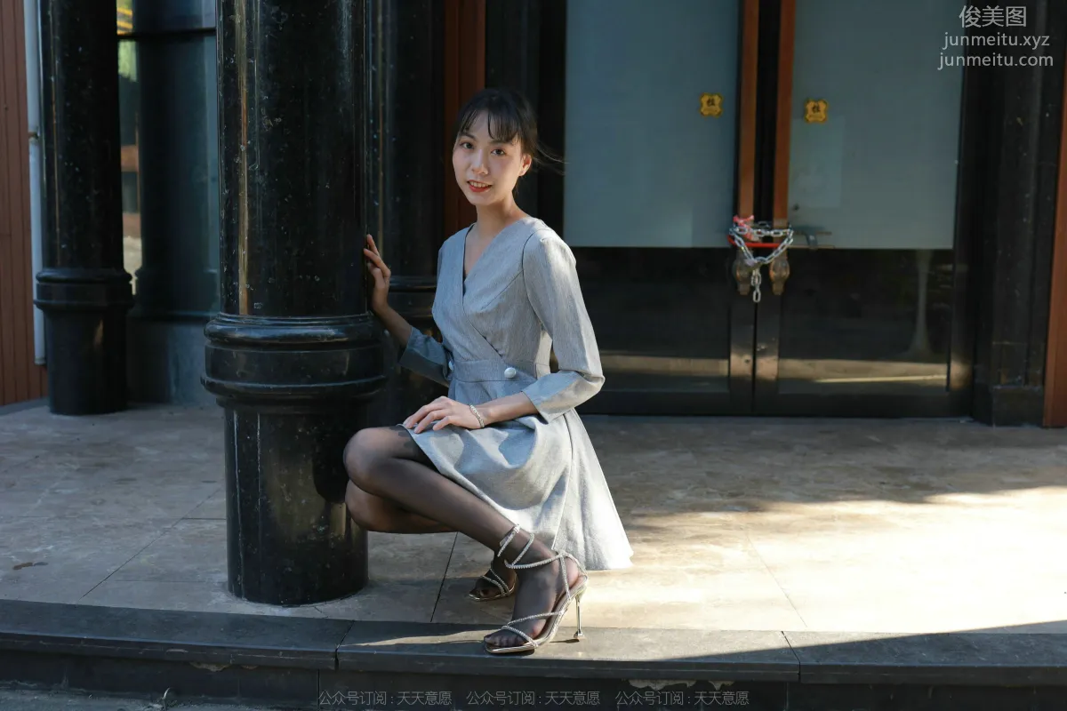 [IESS] 2022.02.15 Silk Enjoyer 1005: Tuan Tuan, Black Stocking Thoughts Under the Warm Sun [92P] photo 5