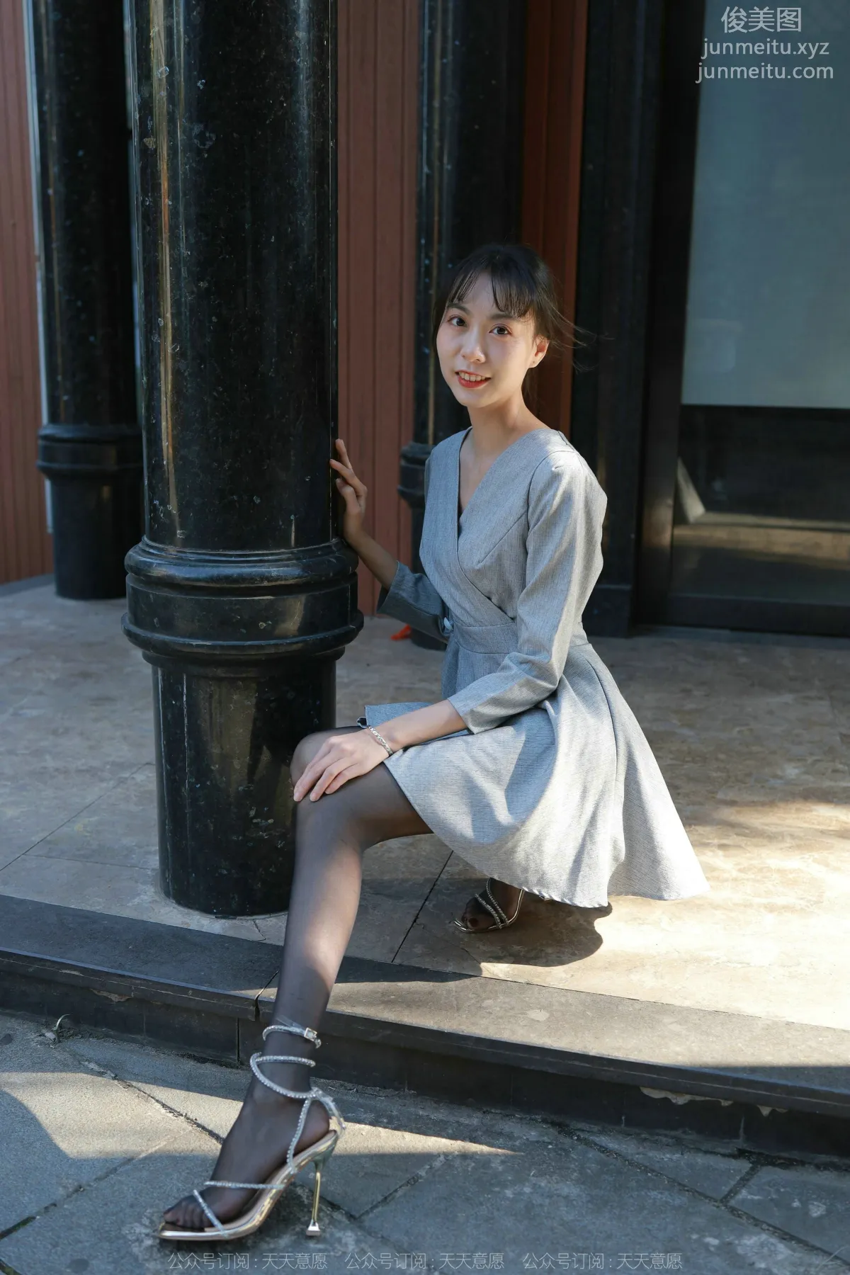 [IESS] 2022.02.15 Silk Enjoyer 1005: Tuan Tuan, Black Stocking Thoughts Under the Warm Sun [92P] photo 8