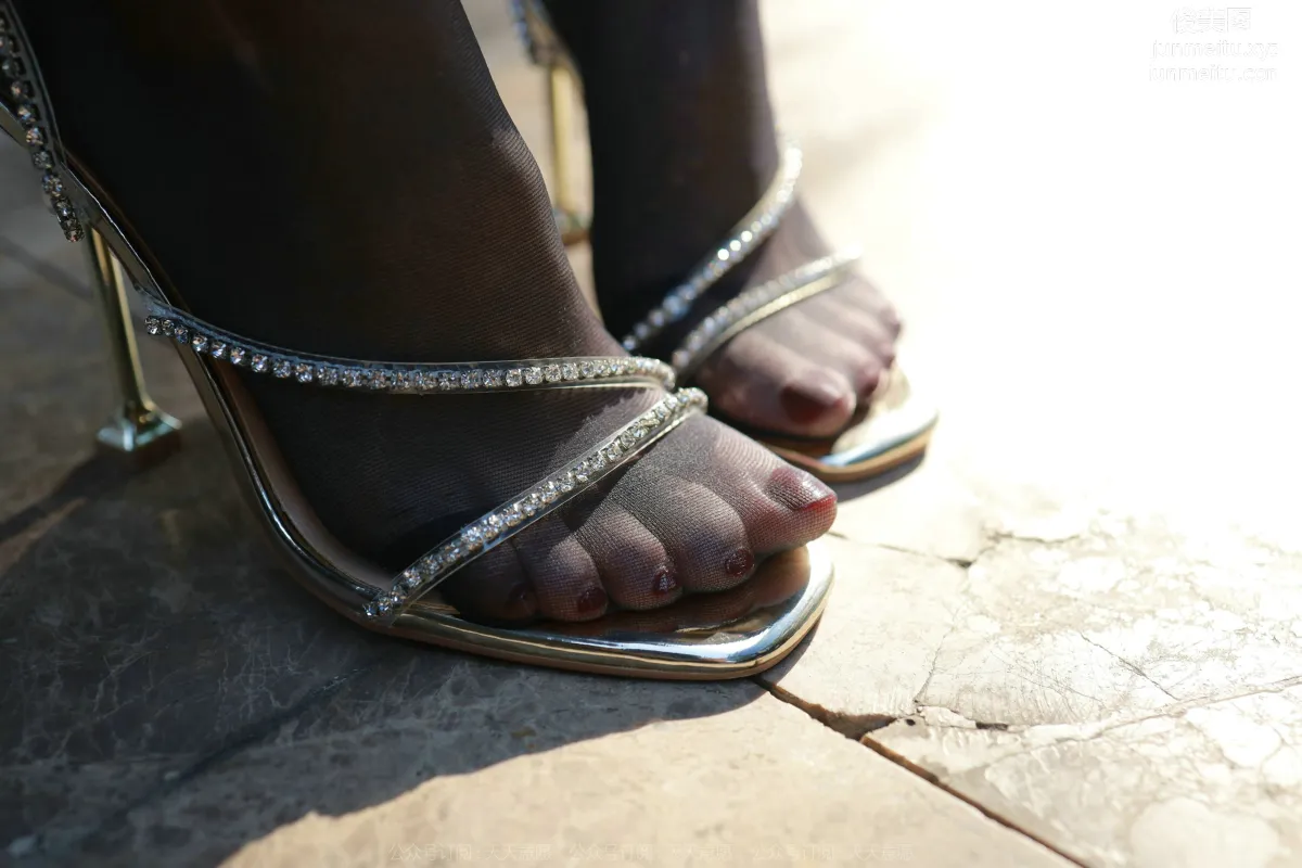 [IESS] 2022.02.15 Silk Enjoyer 1005: Tuan Tuan, Black Stocking Thoughts Under the Warm Sun [92P] photo 15