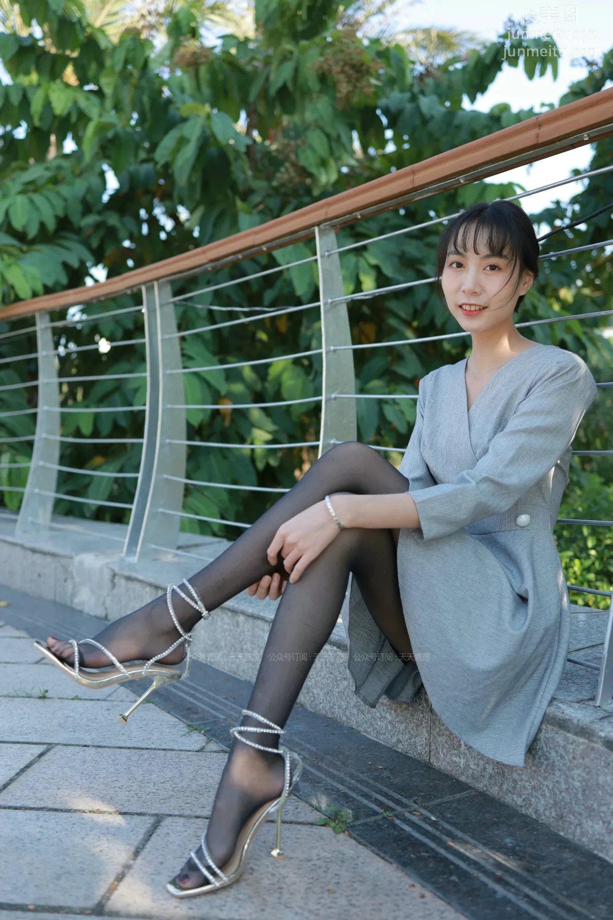 [IESS] 2022.02.15 Silk Enjoyer 1005: Tuan Tuan, Black Stocking Thoughts Under the Warm Sun [92P] photo 71