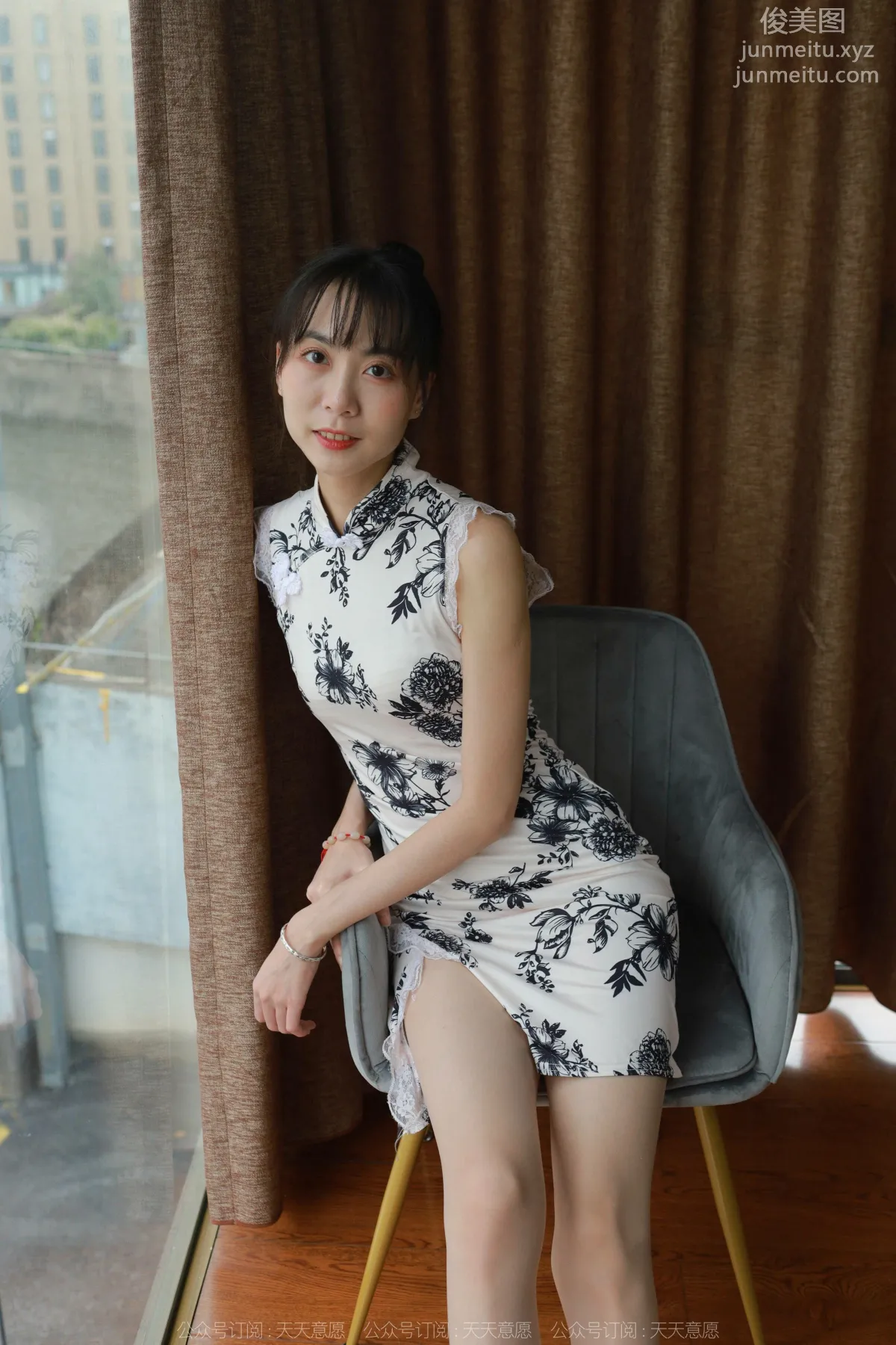 [IESS] 2022.02.20 Silk Enjoyer 1008: Tuan Tuan, Long-Legged Beauty Skilled at the Zither [98P] photo 63