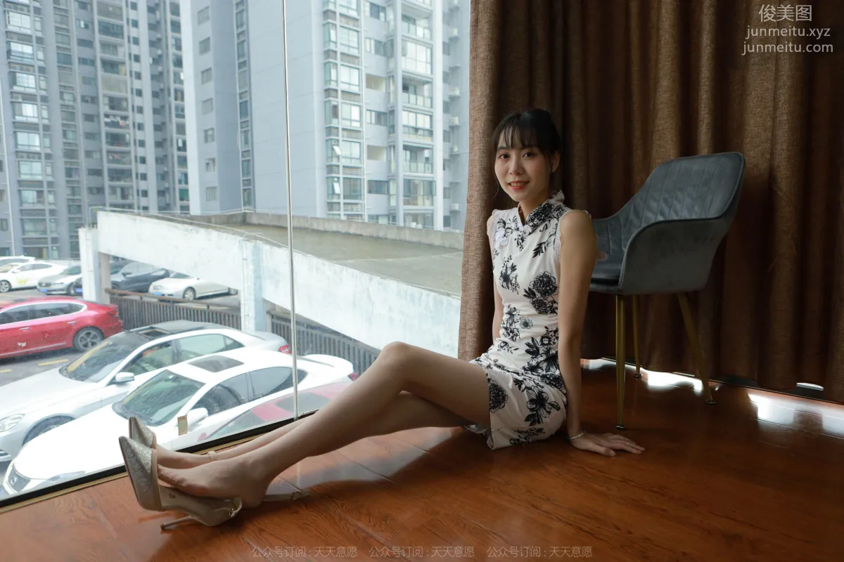 [IESS] 2022.02.20 Silk Enjoyer 1008: Tuan Tuan, Long-Legged Beauty Skilled at the Zither [98P] photo 90