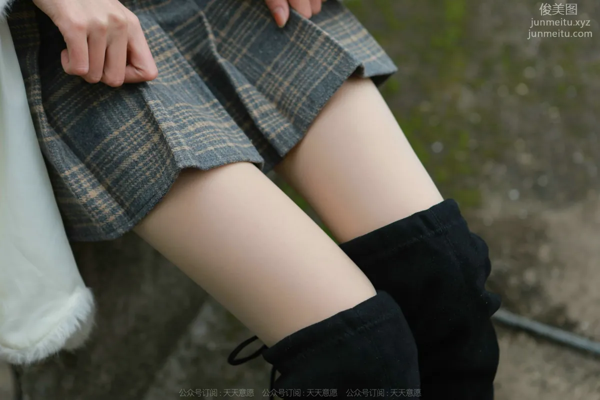 [IESS] 2022.02.28 Silk Enjoyer 1014: Tuan Tuan, Long Boots and Nude Stockings [88P] photo 23